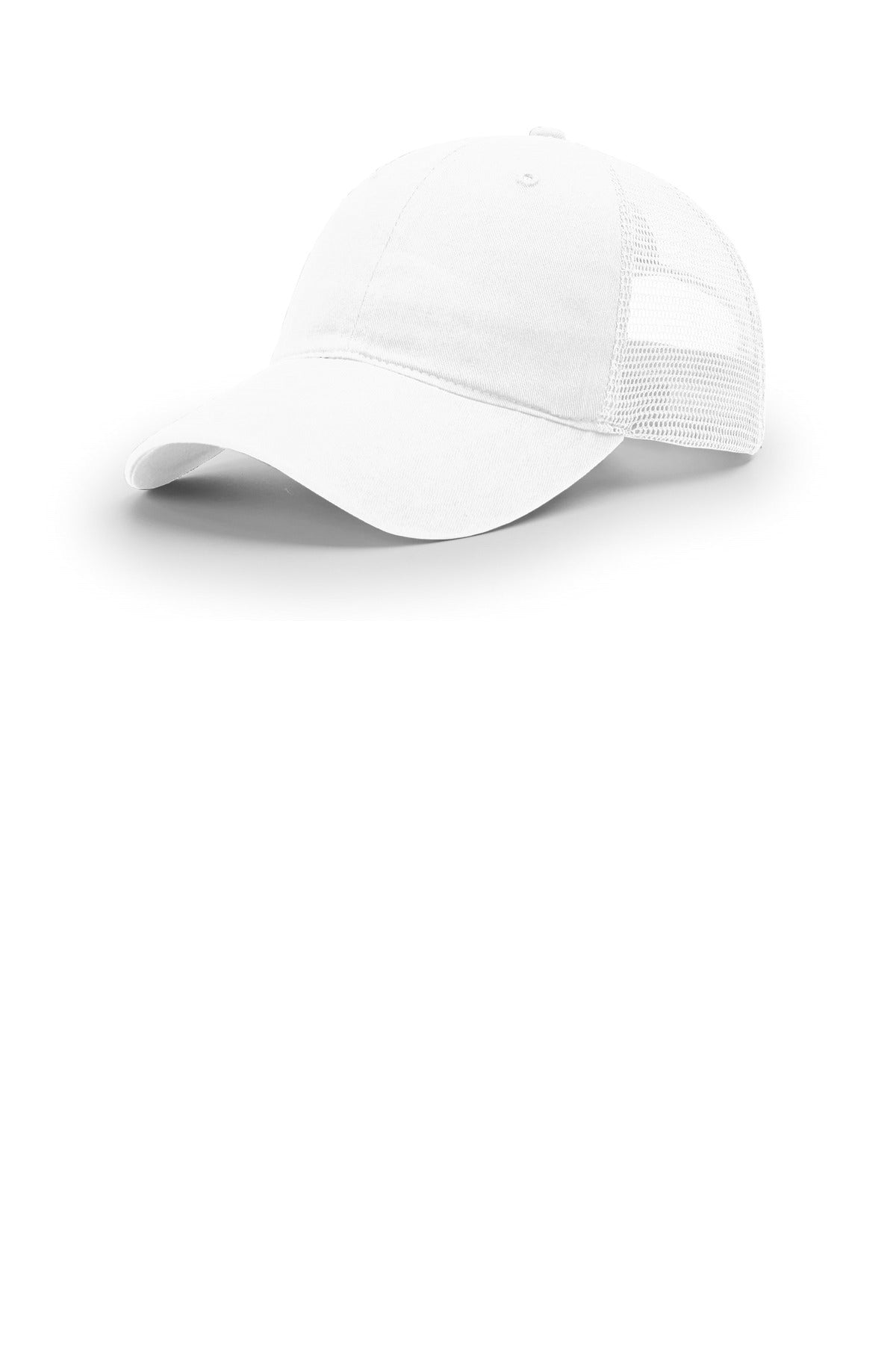 Richardson Garment Washed Trucker 111 in White