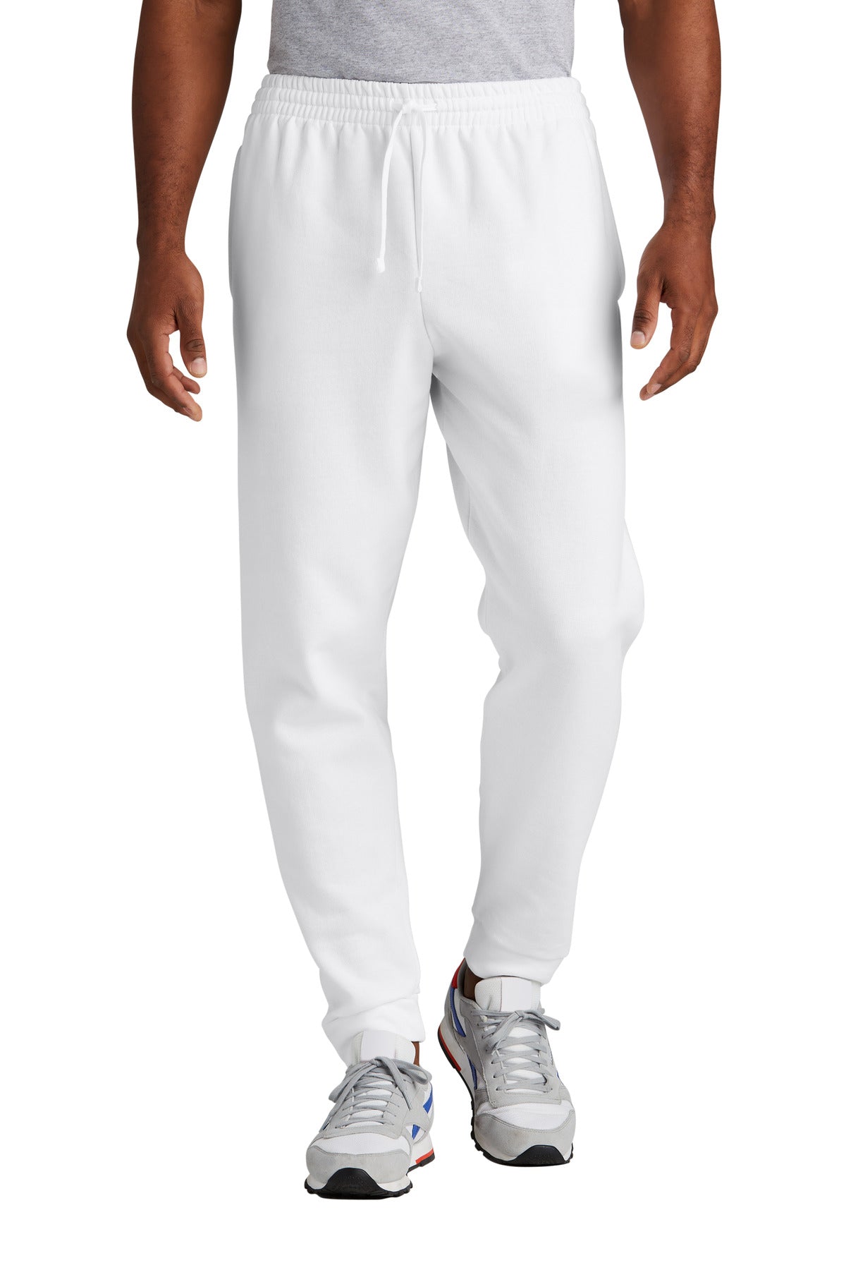 Jerzees NuBlend Fleece Jogger 975MP in White