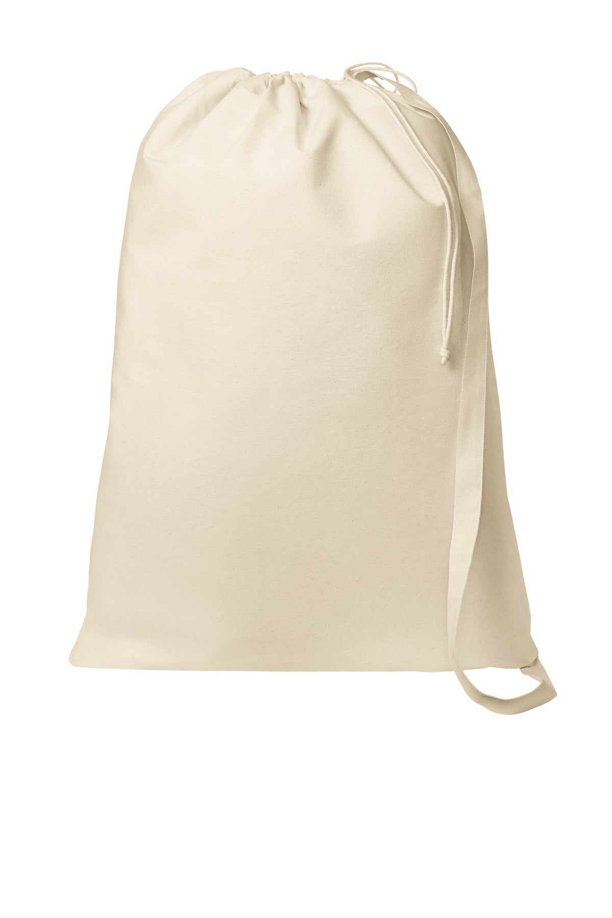 Port Authority Core Cotton Laundry Bag BG0850 in Natural