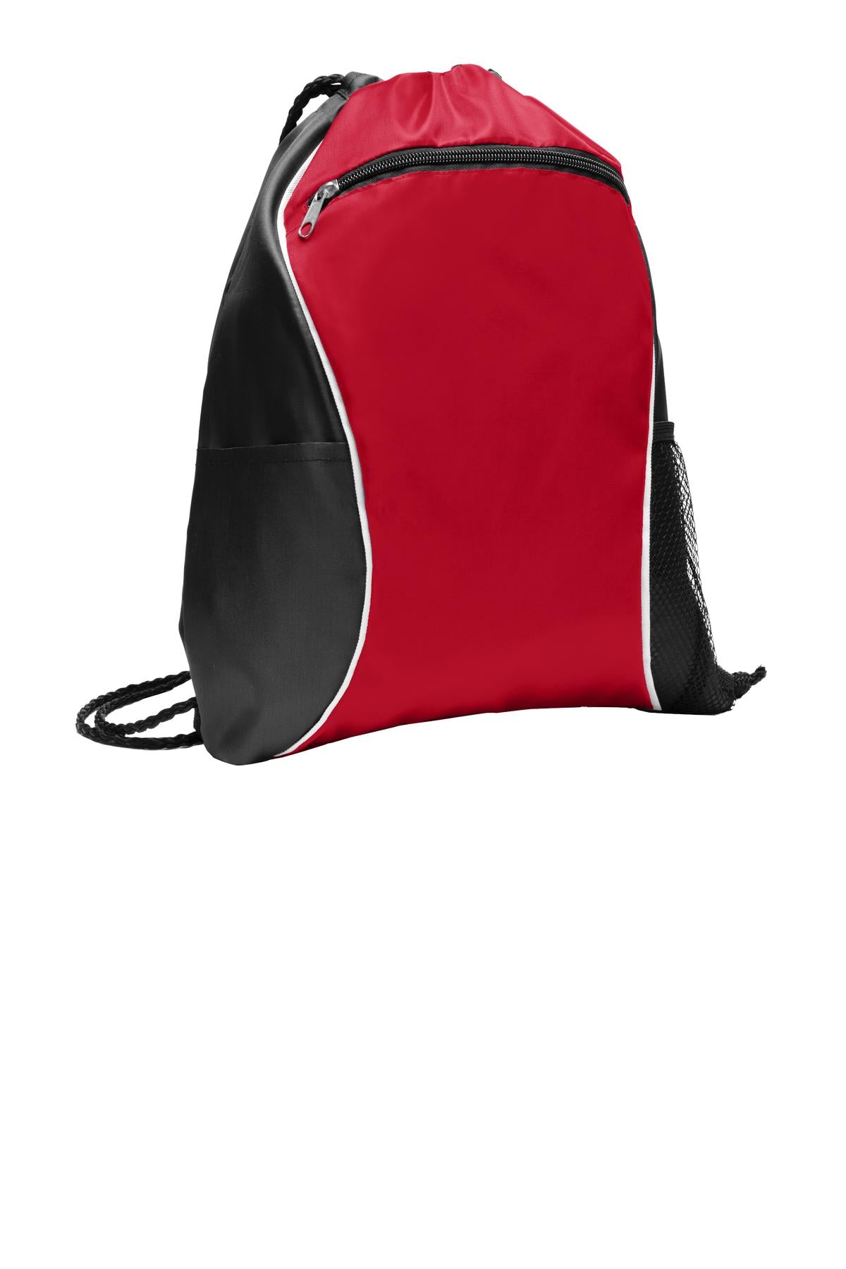 Port Authority Fast Break Cinch Pack. BG613 in True Red