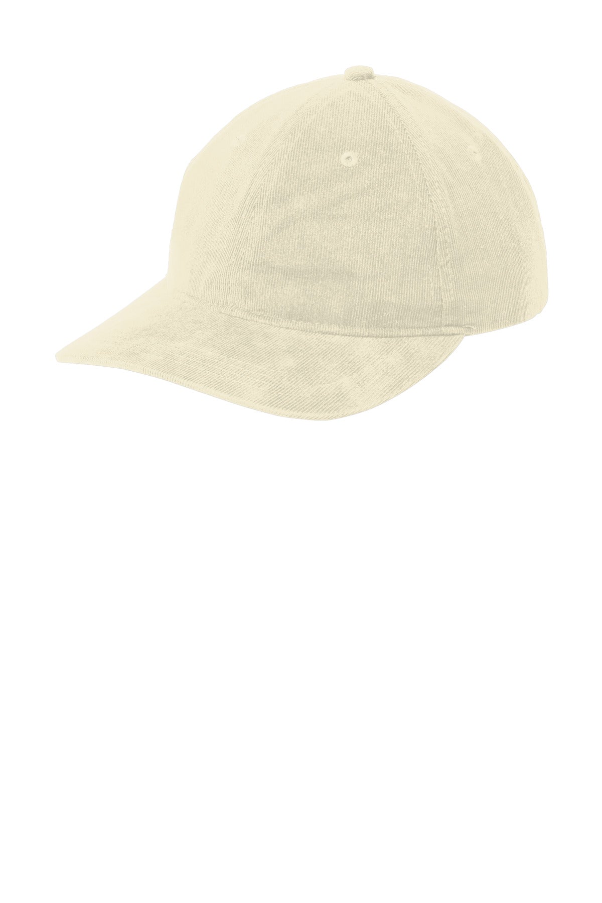 Port Authority Light Corduroy Dad Cap C973 in Stone