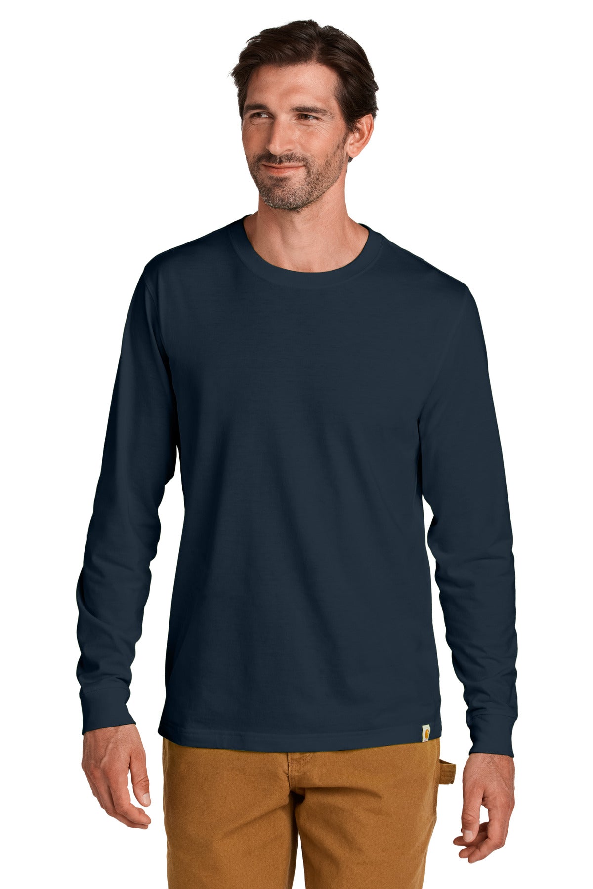 Carhartt Long Sleeve T-Shirt CT106921 in Navy