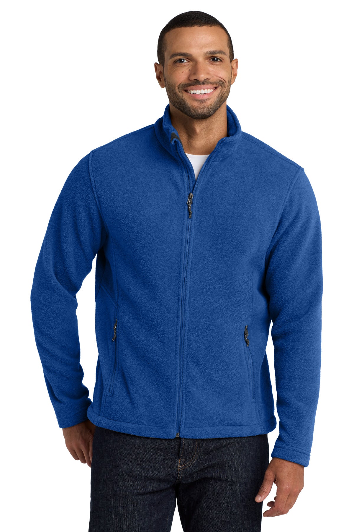 Port Authority Value Fleece Jacket. F217 in True Royal