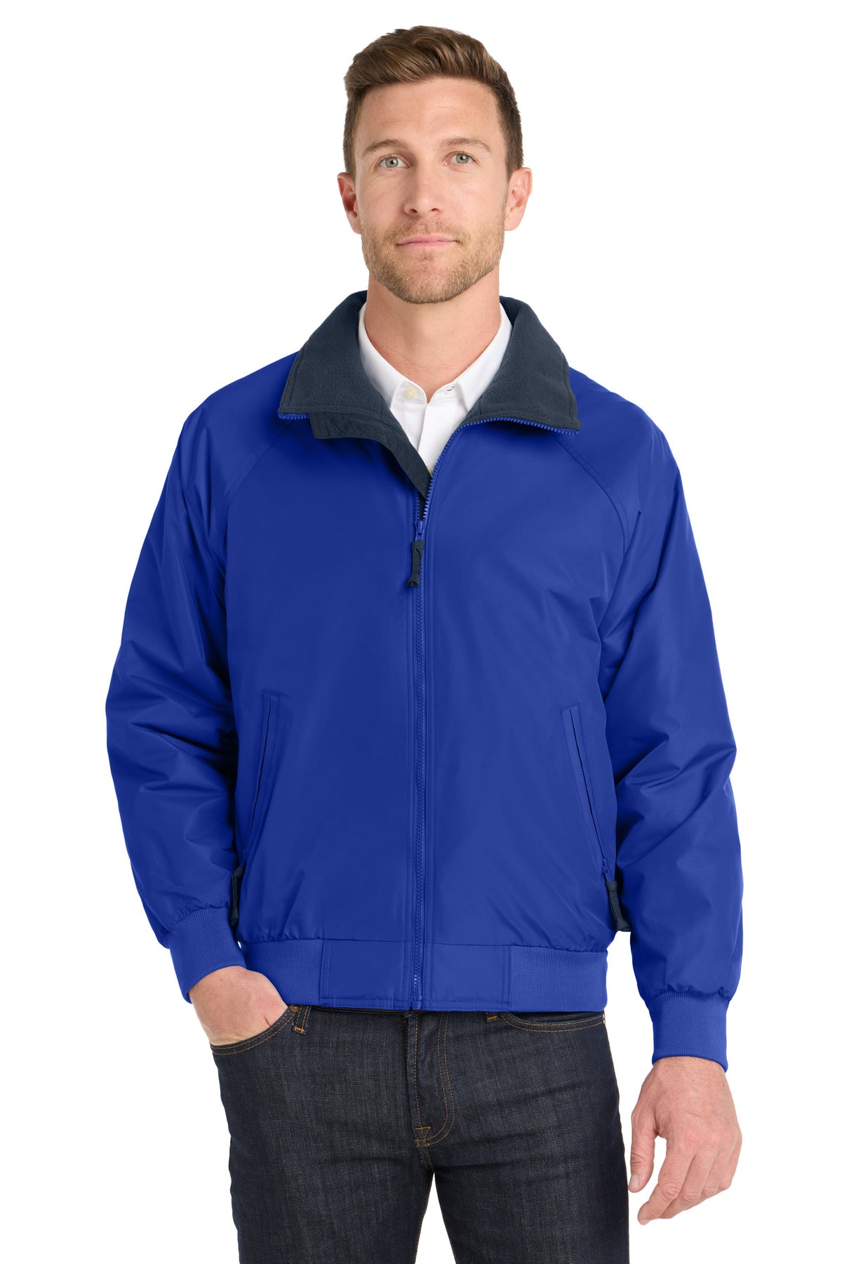Port Authority Challenger Jacket. J754 in True Royal/ True Navy