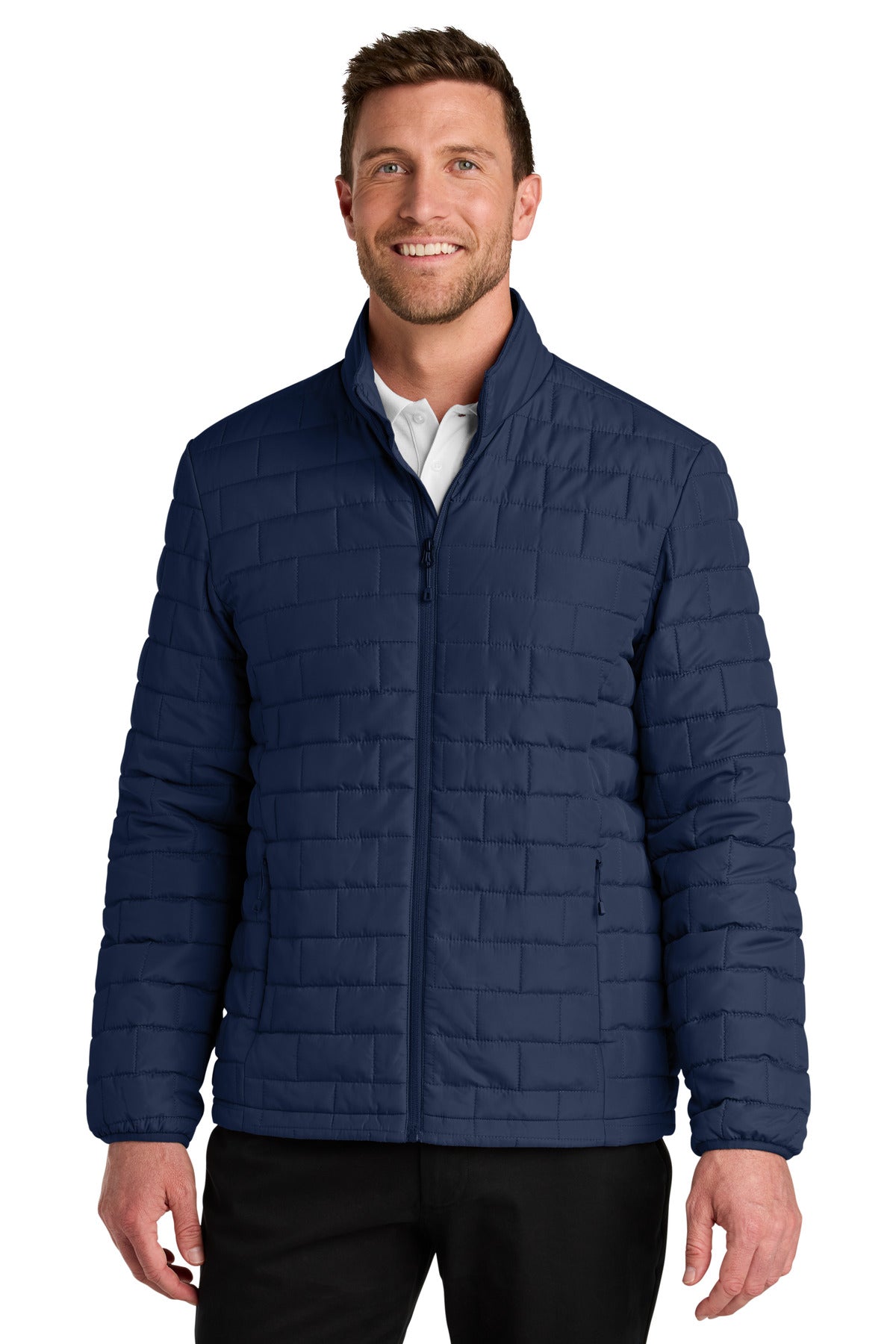 Port Authority C-FREE Brick Jacket J854 in True Navy