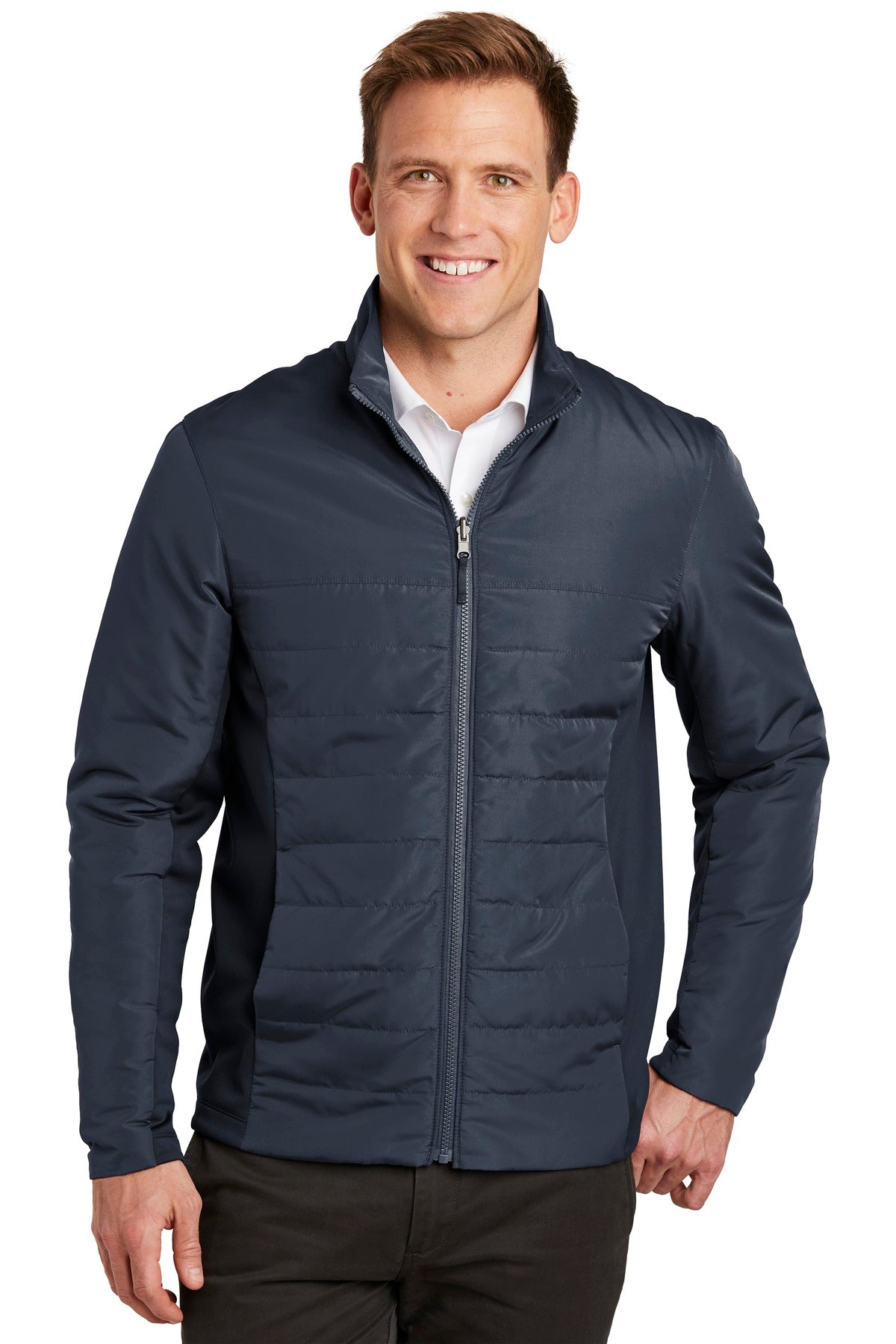 Port Authority Collective Insulated Jacket. J902 in River Blue Navy