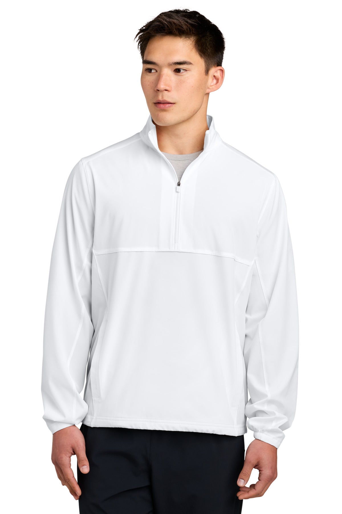 Sport-Tek Repeat 1/2-Zip JST481 in White