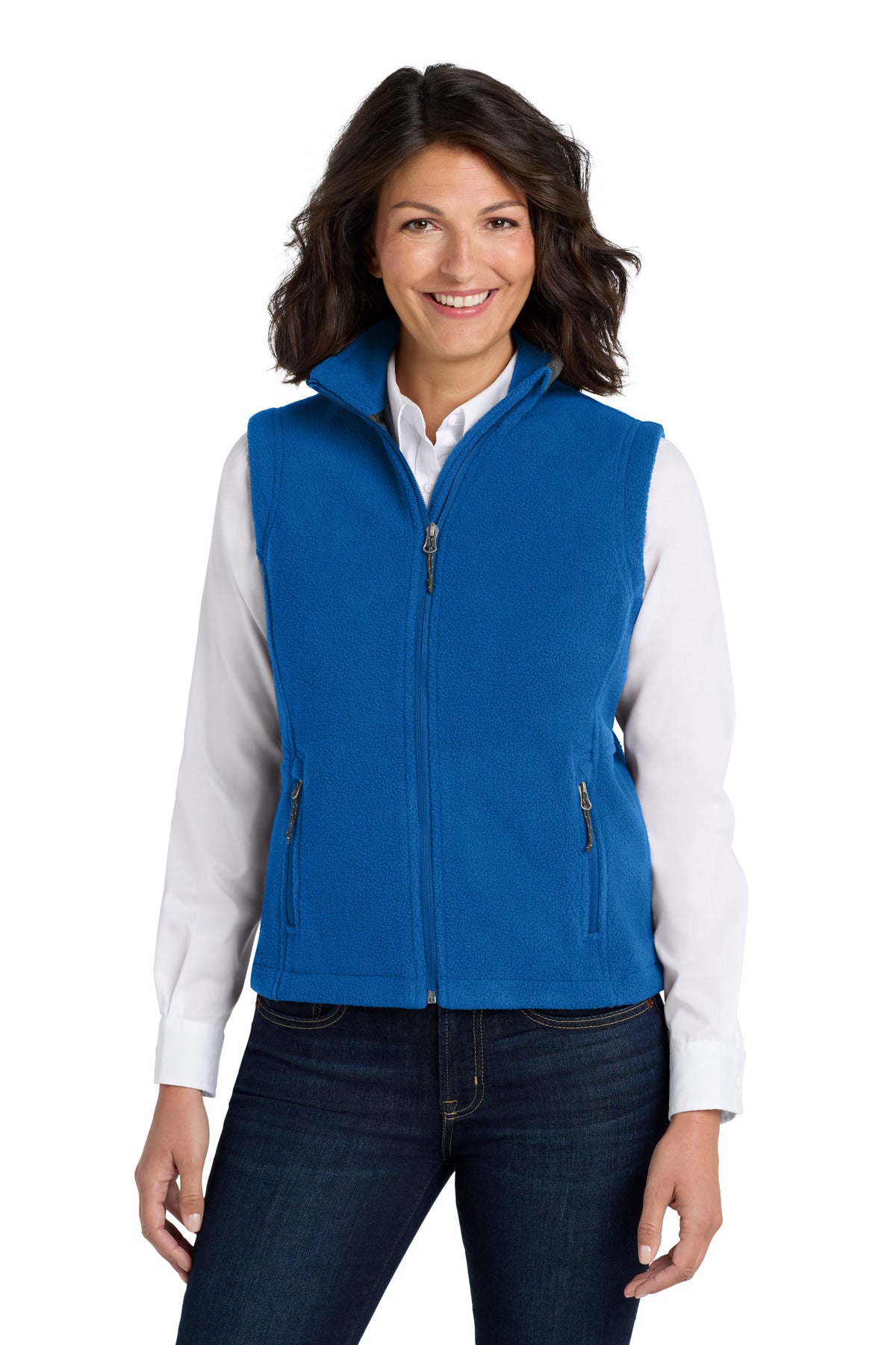 Port Authority Women's Value Fleece Vest. L219 in True Royal