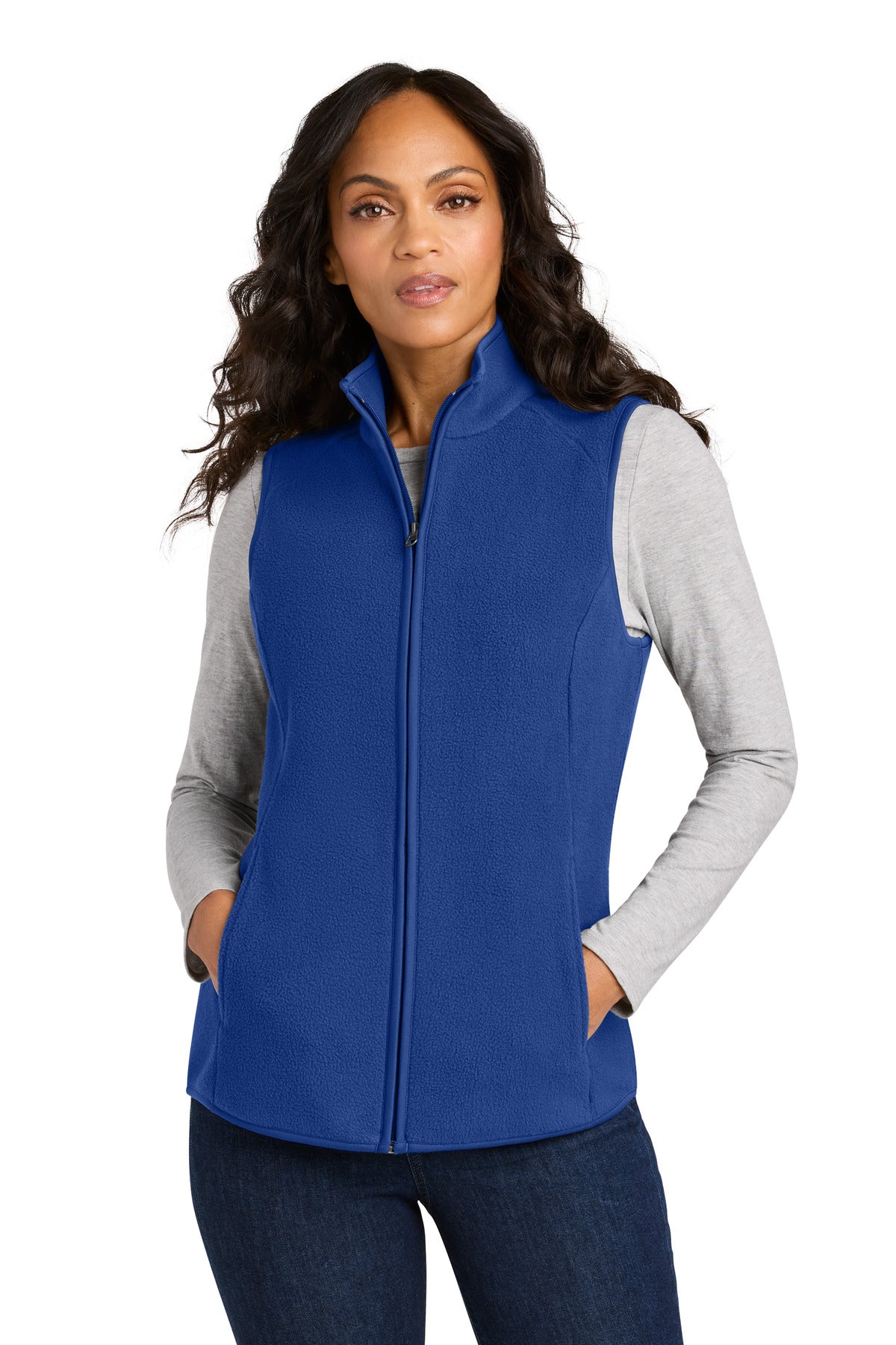 Port Authority Women's C-FREE Fleece Vest L702 in True Royal