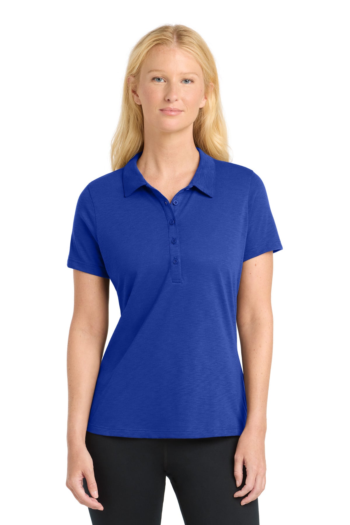 Sport-Tek Women's PosiCharge Strive Polo. LST530 in True Royal
