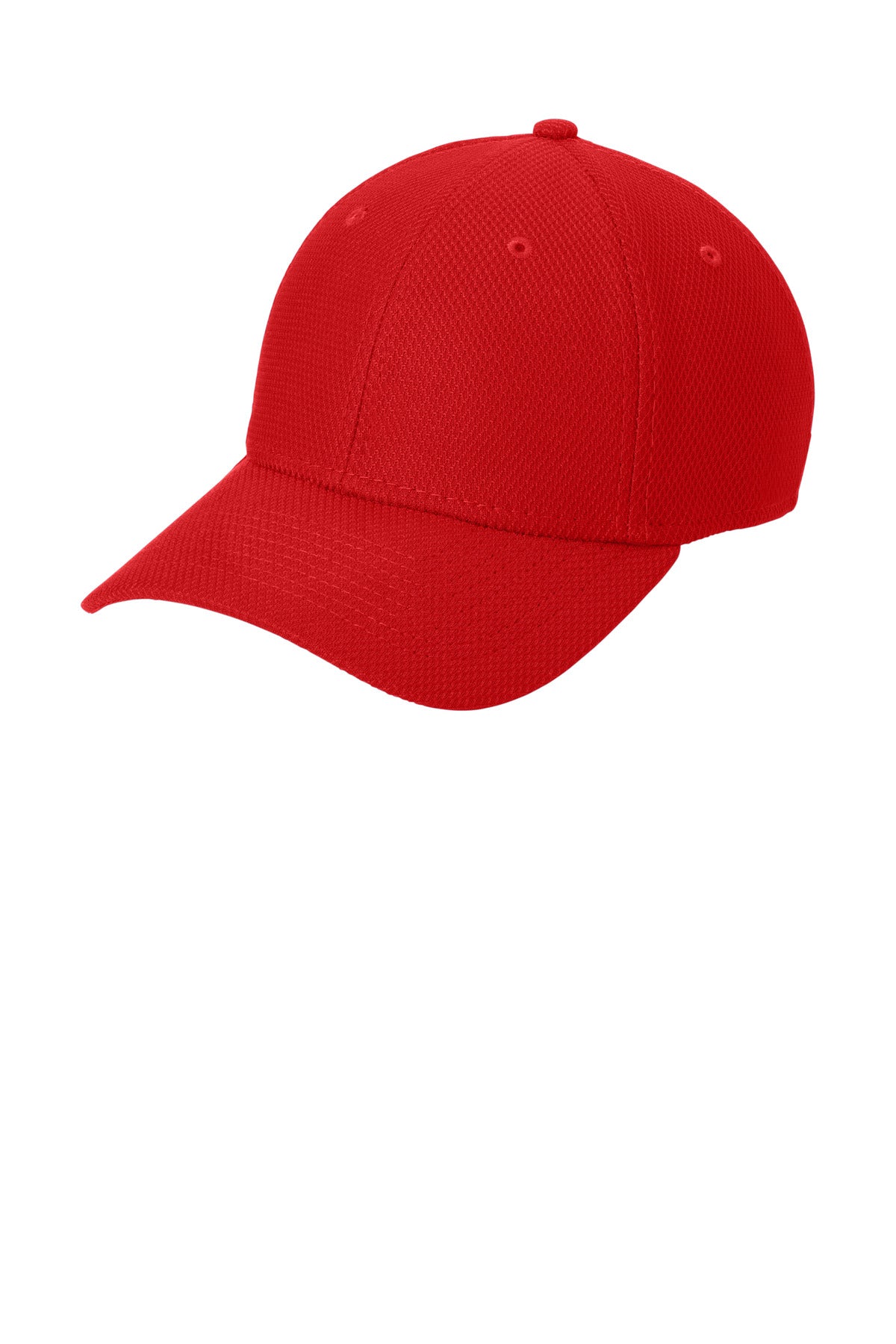 New Era Diamond Era Stretch Cap. NE1121 in Scarlet