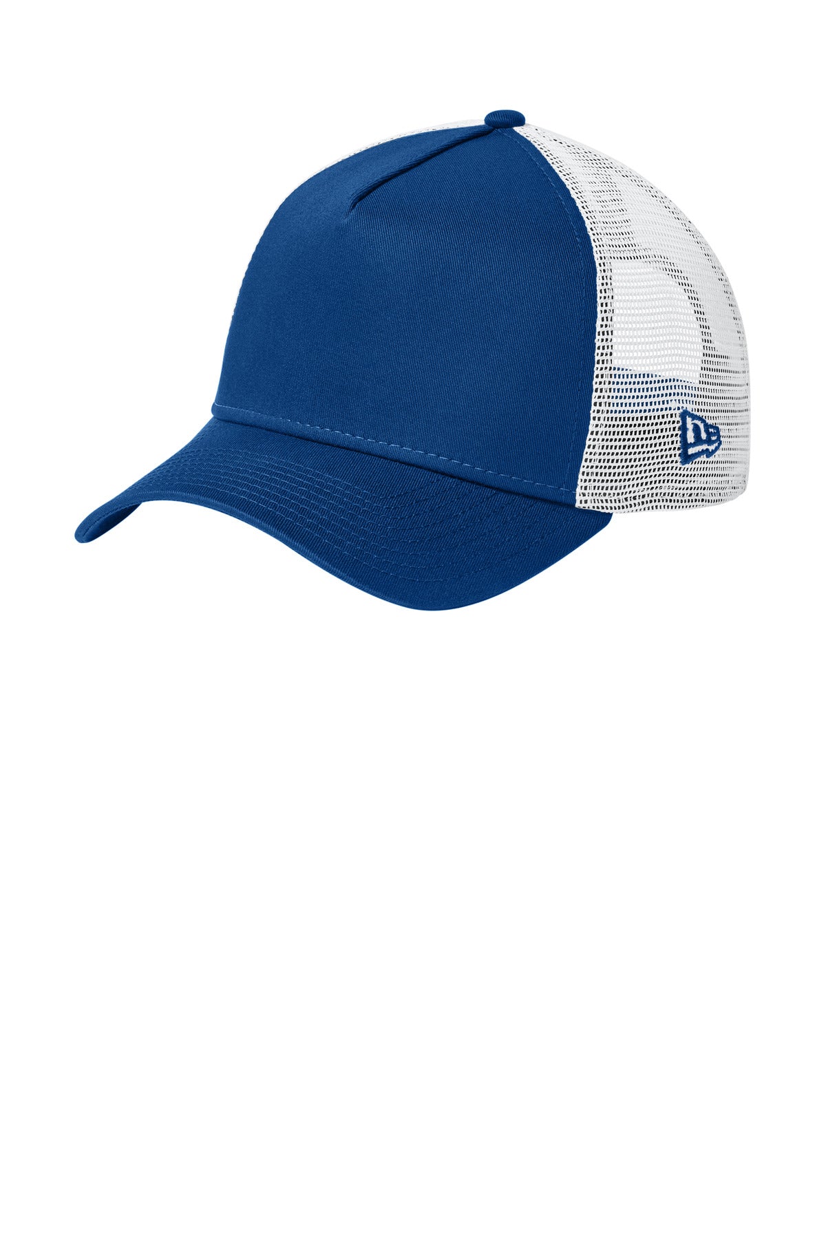 New Era Snapback Trucker Cap. NE205 in Flag Royal/ White
