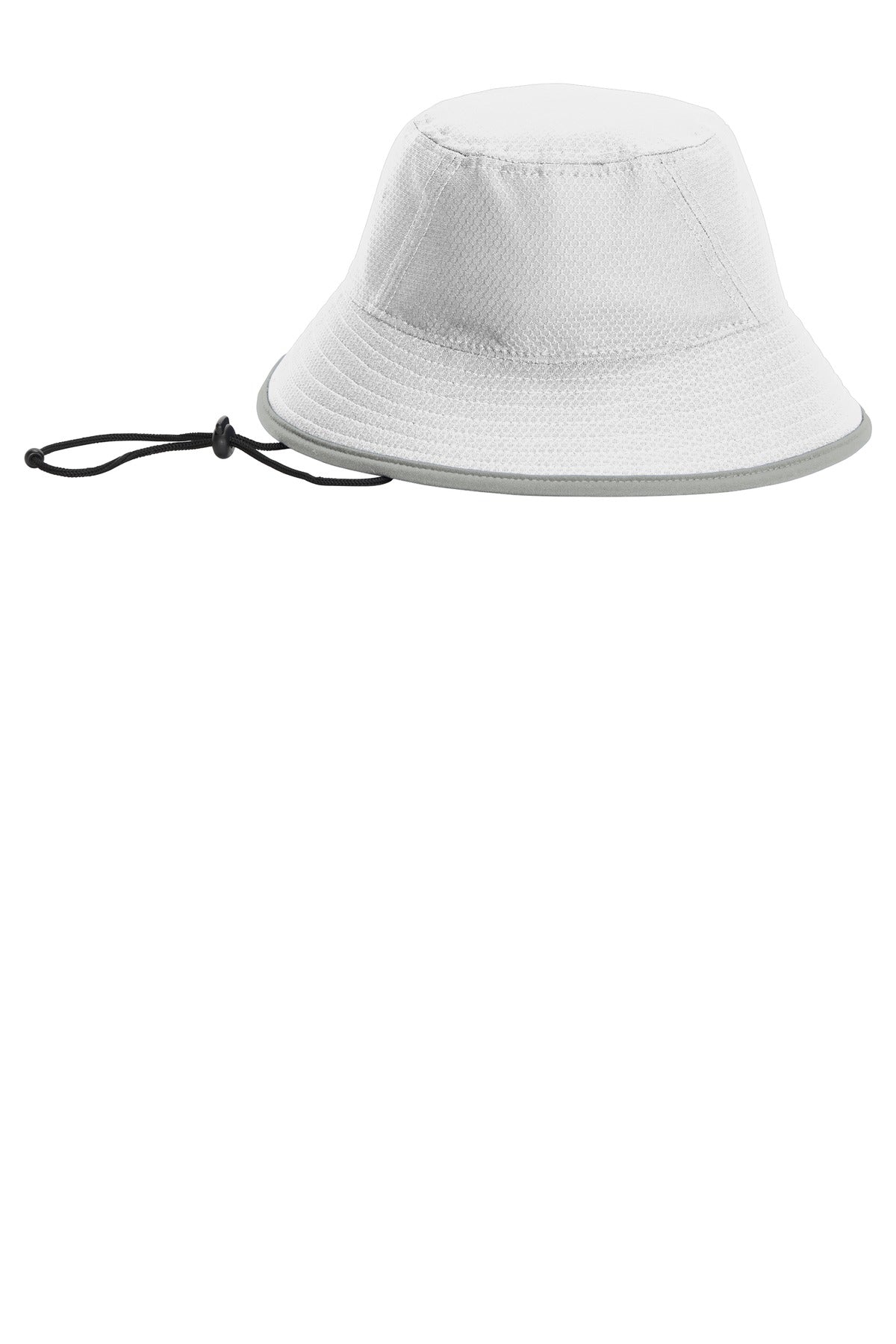 New Era Hex Era Bucket Hat NE800 in White/ Rainstorm Grey