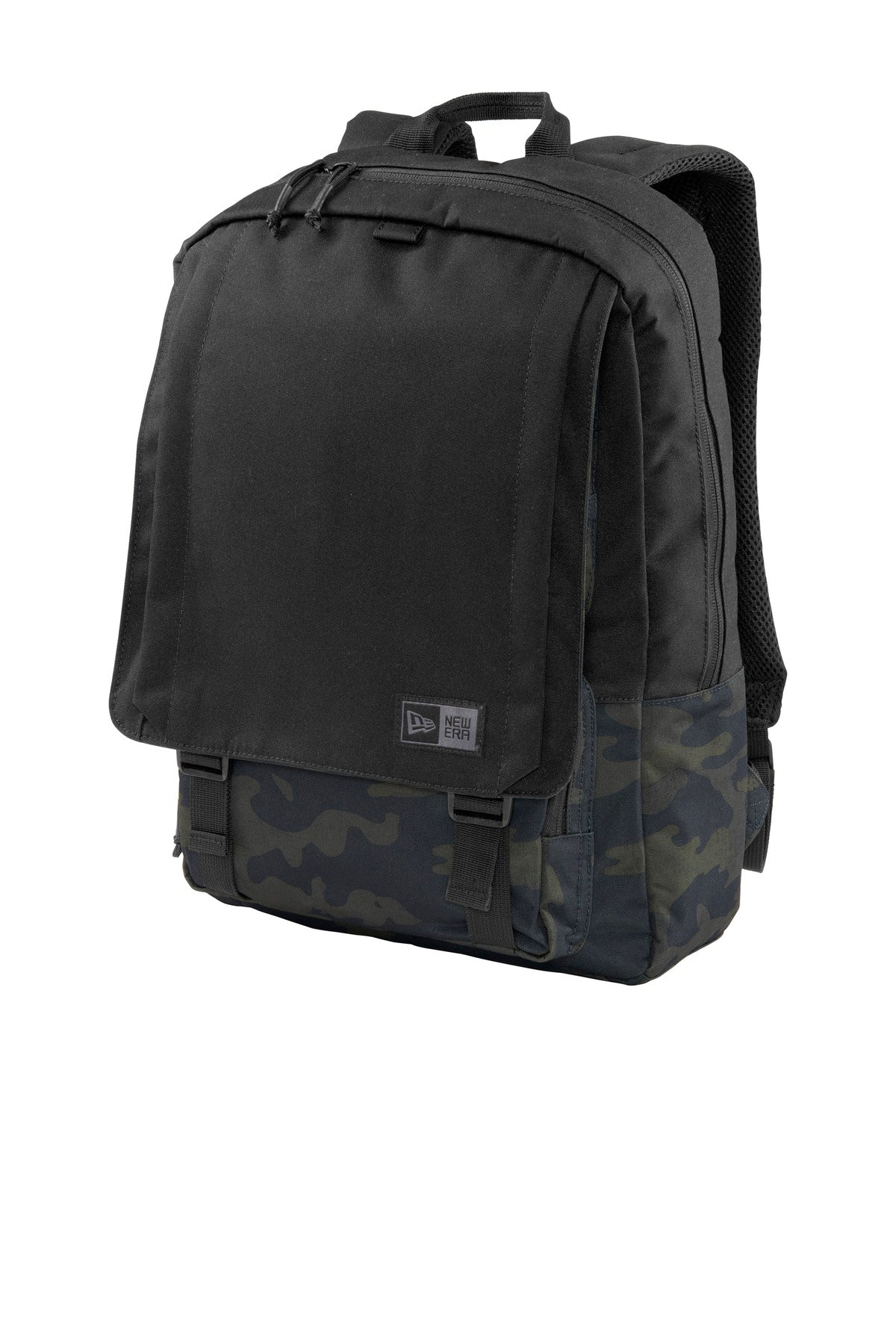 New Era Legacy Backpack. NEB202 in Black/ Mythic Camo