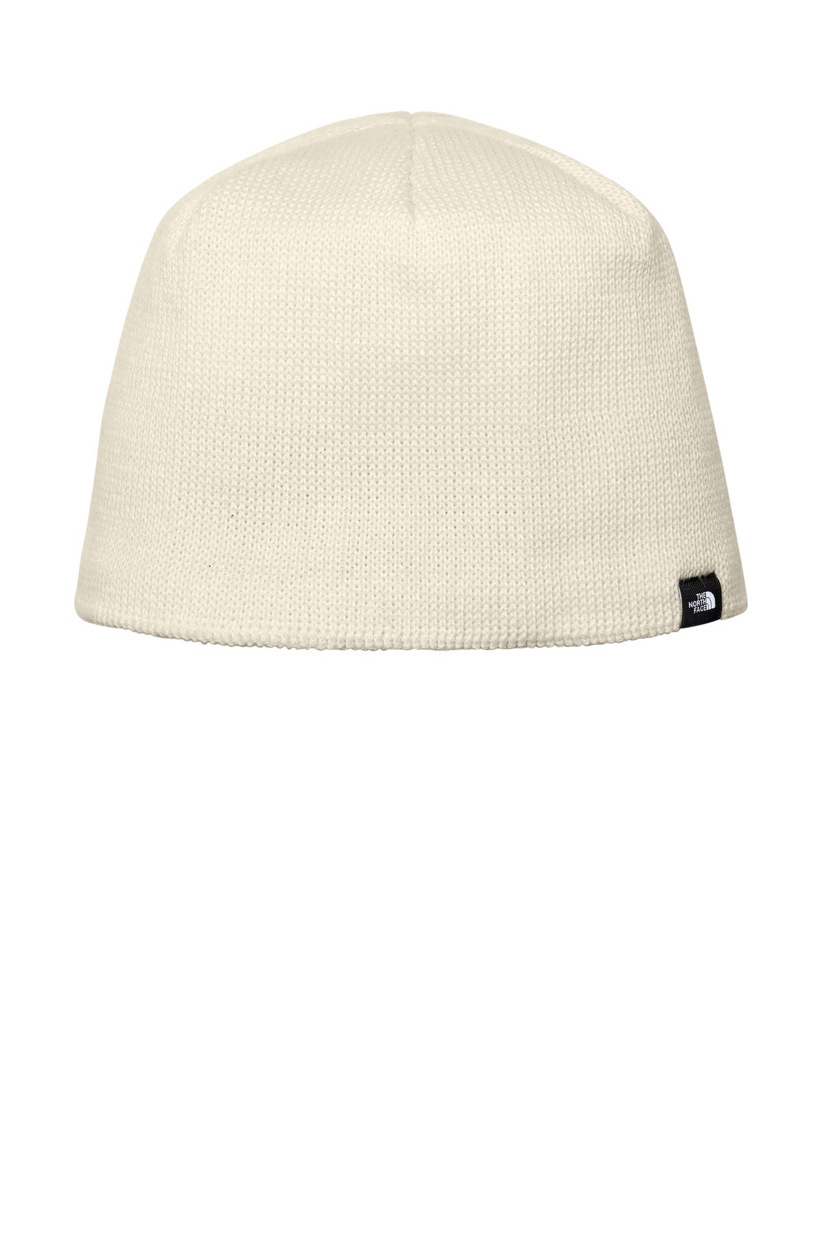 The North Face Mountain Beanie. NF0A4VUB in Vintage White