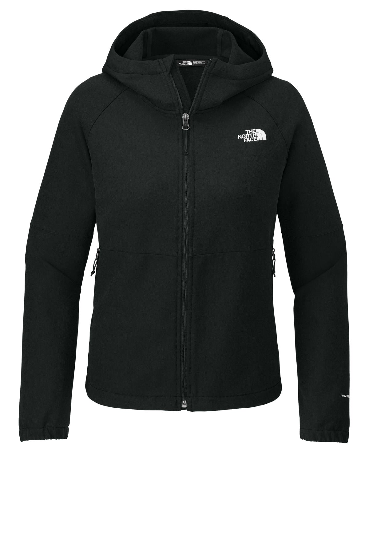 The North Face Women's Barr Lake Hooded Soft Shell Jacket NF0A8BUE in TNF Black Heather