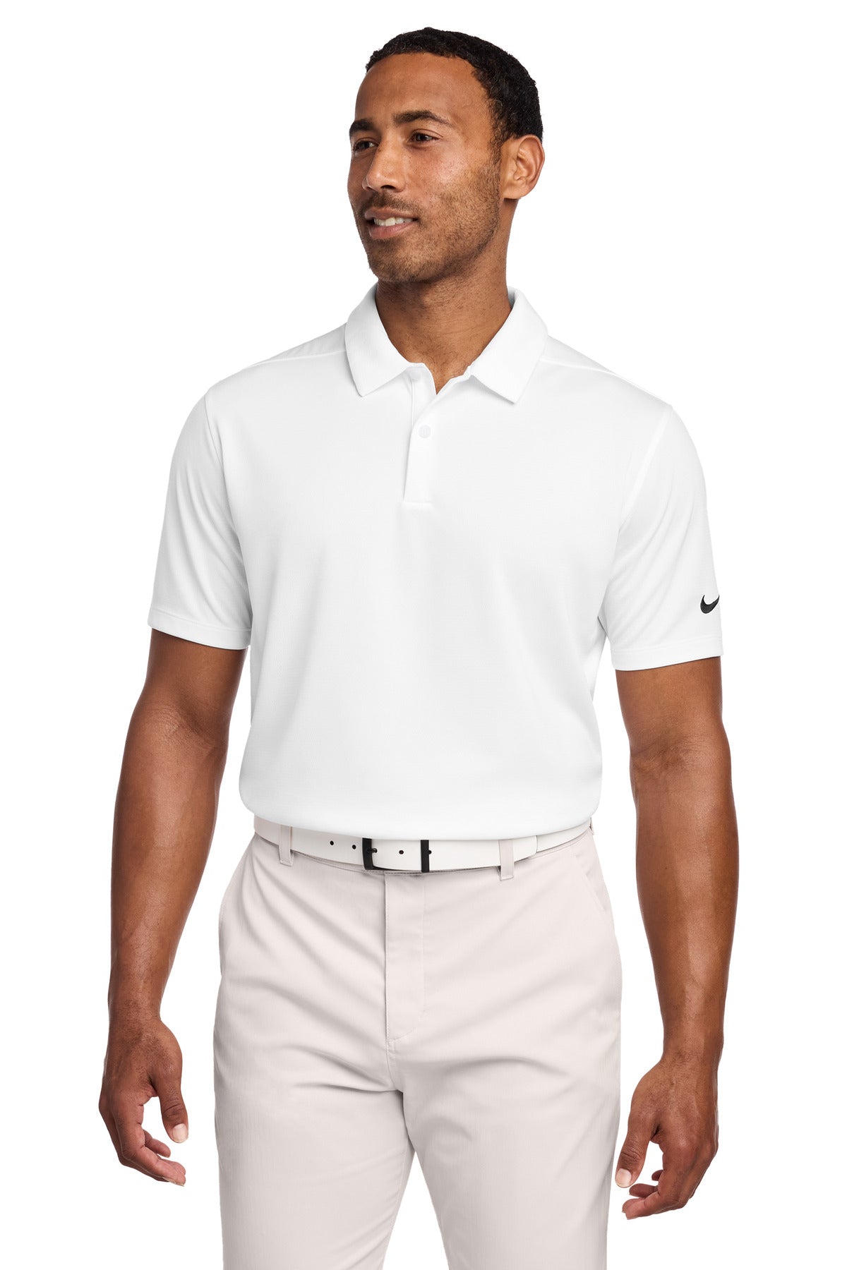 Nike Dry Essential Solid Polo NKBV6042 in White