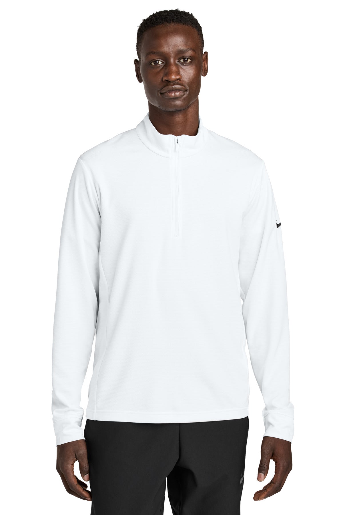 Nike Essential 1/2-Zip Cover-Up NKHM8036 in White