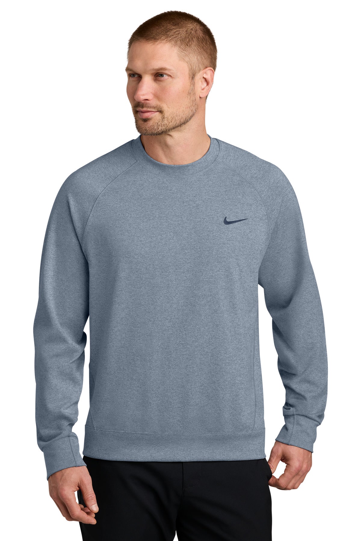 Nike Dri-FIT Primary Crew NKIO8127 in Navy Heather