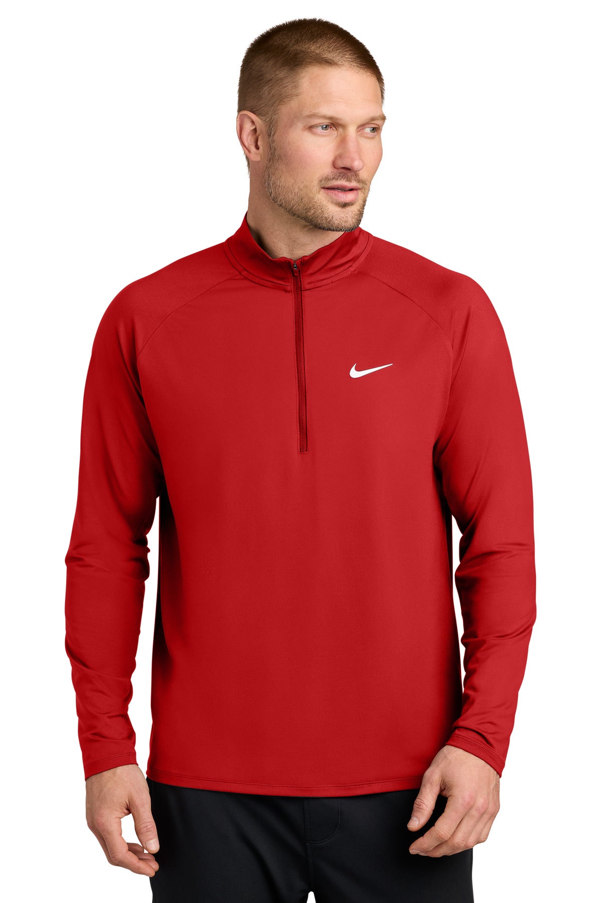 Nike Dri-FIT Stride 1/2-Zip NKIO8137 in Scarlet