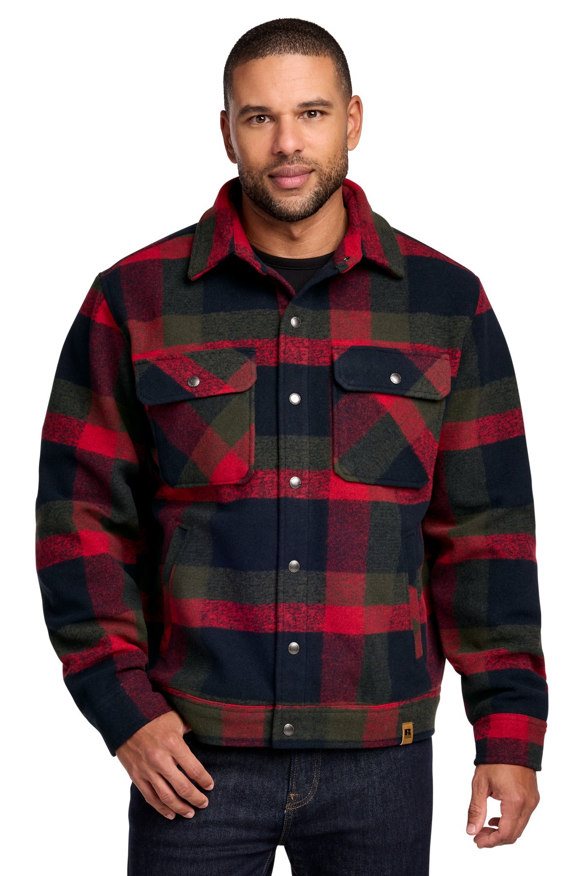Russell Outdoors Basin Jacket RU550 in Red Plaid