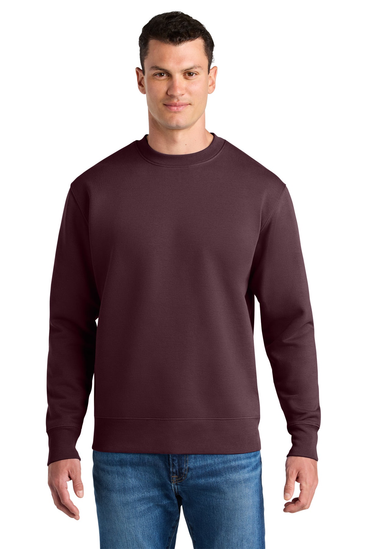 Stanley/Stella Unisex Changer 2.0 Crewneck Sweatshirt SXU004 in Red Brown