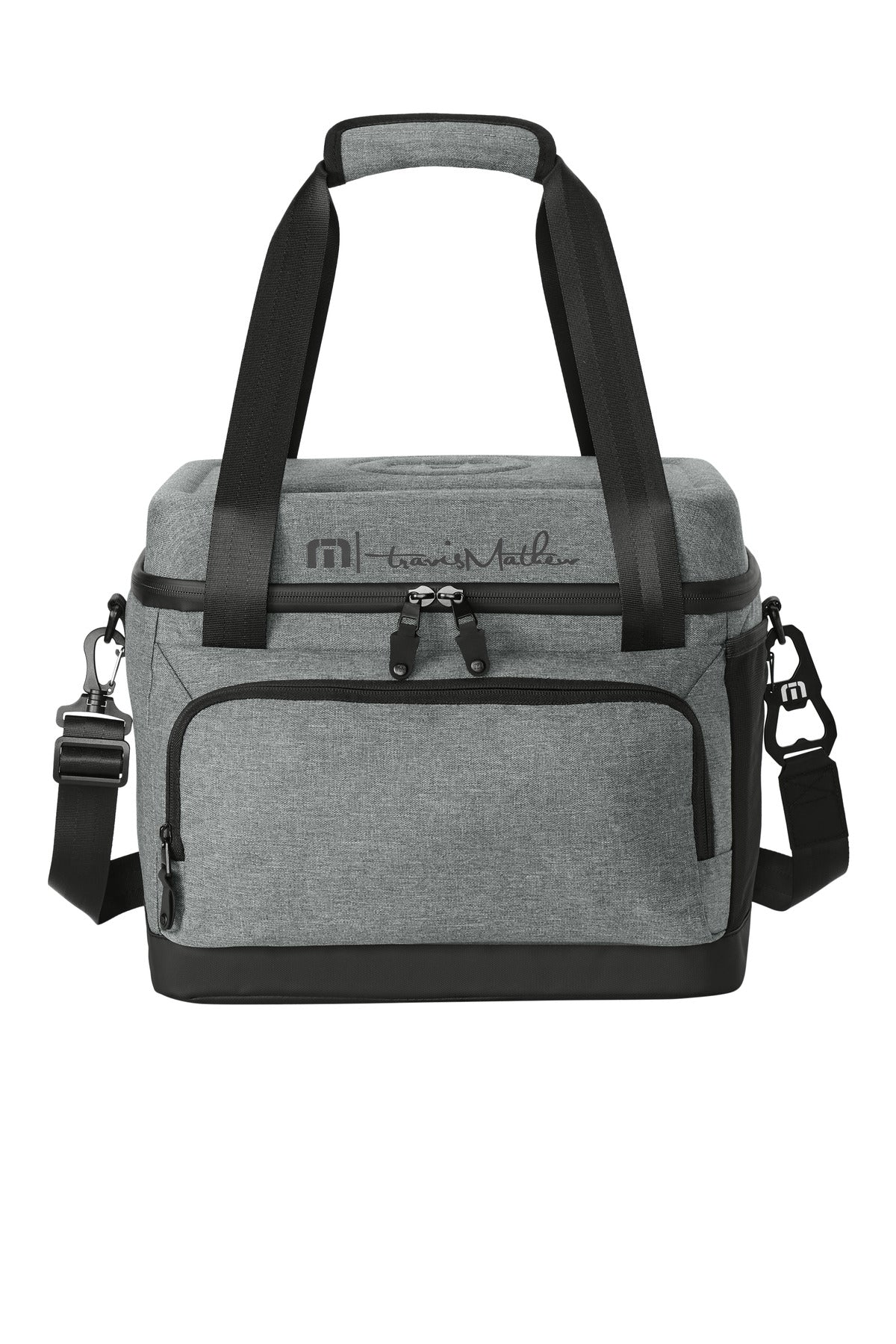 TravisMathew Cruise 24-Can Cooler TMB601 in Shadow Grey Heather