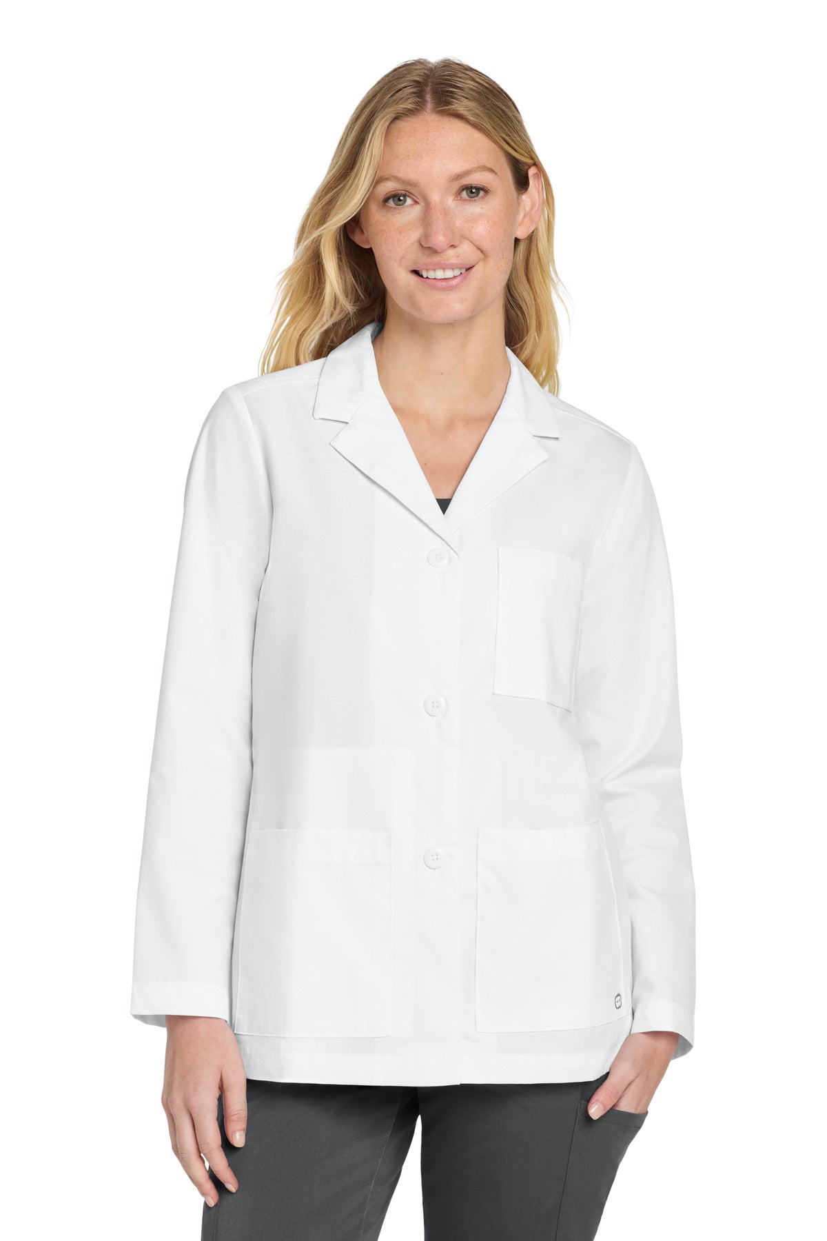 Wink Women's Consultation Lab Coat WW4072 in White