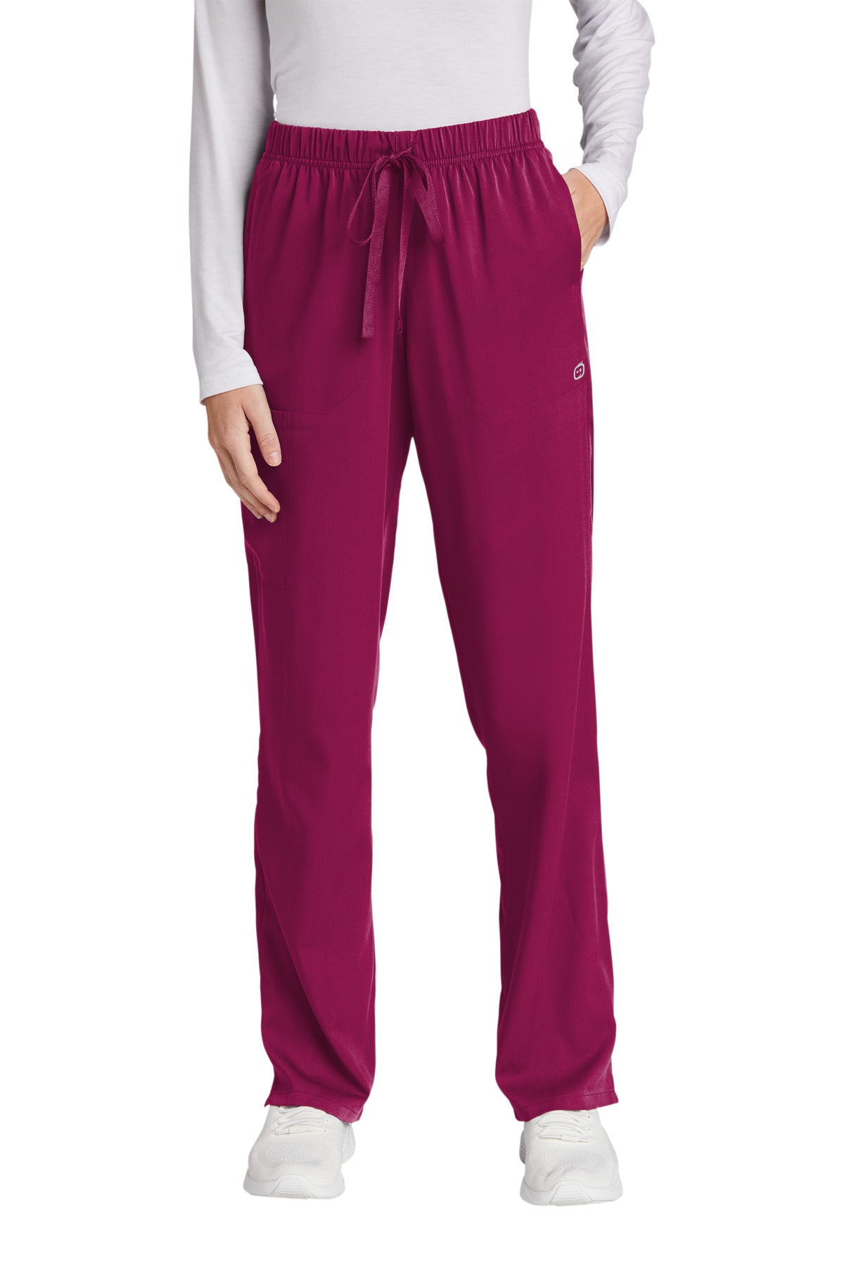 Wink Women's Premiere FlexCargo Pant WW4158 in Wine