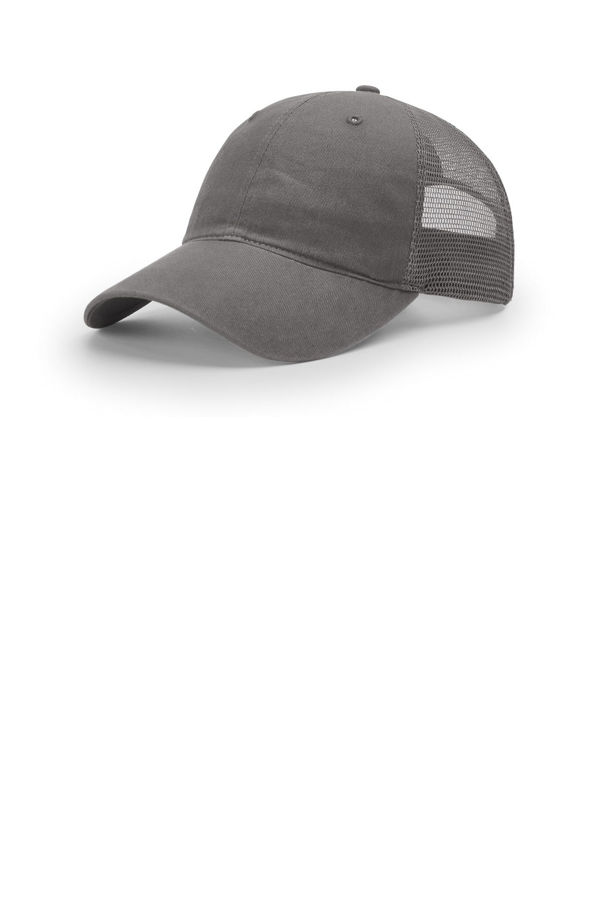 Richardson Garment Washed Trucker 111 in Charcoal