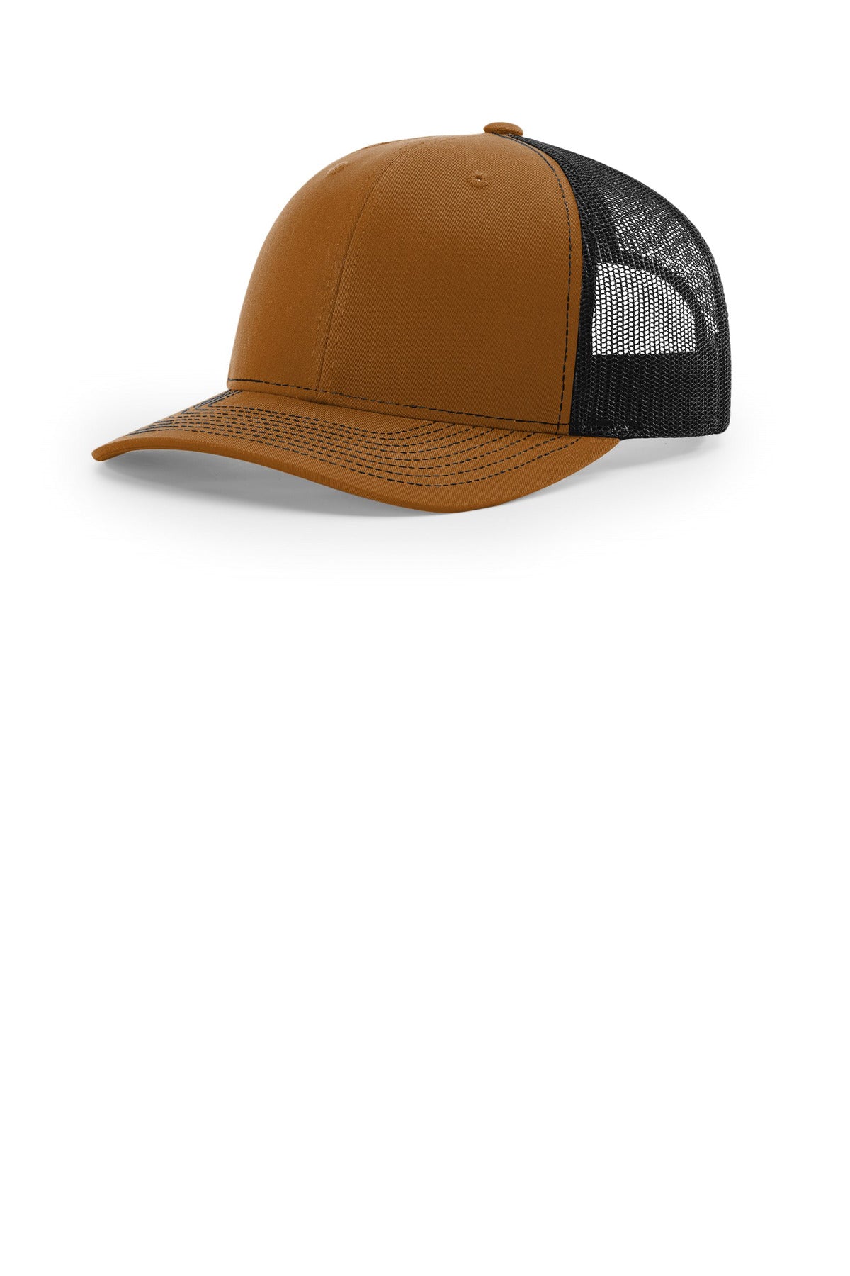 Richardson Trucker Cap 112 in Caramel/ Black