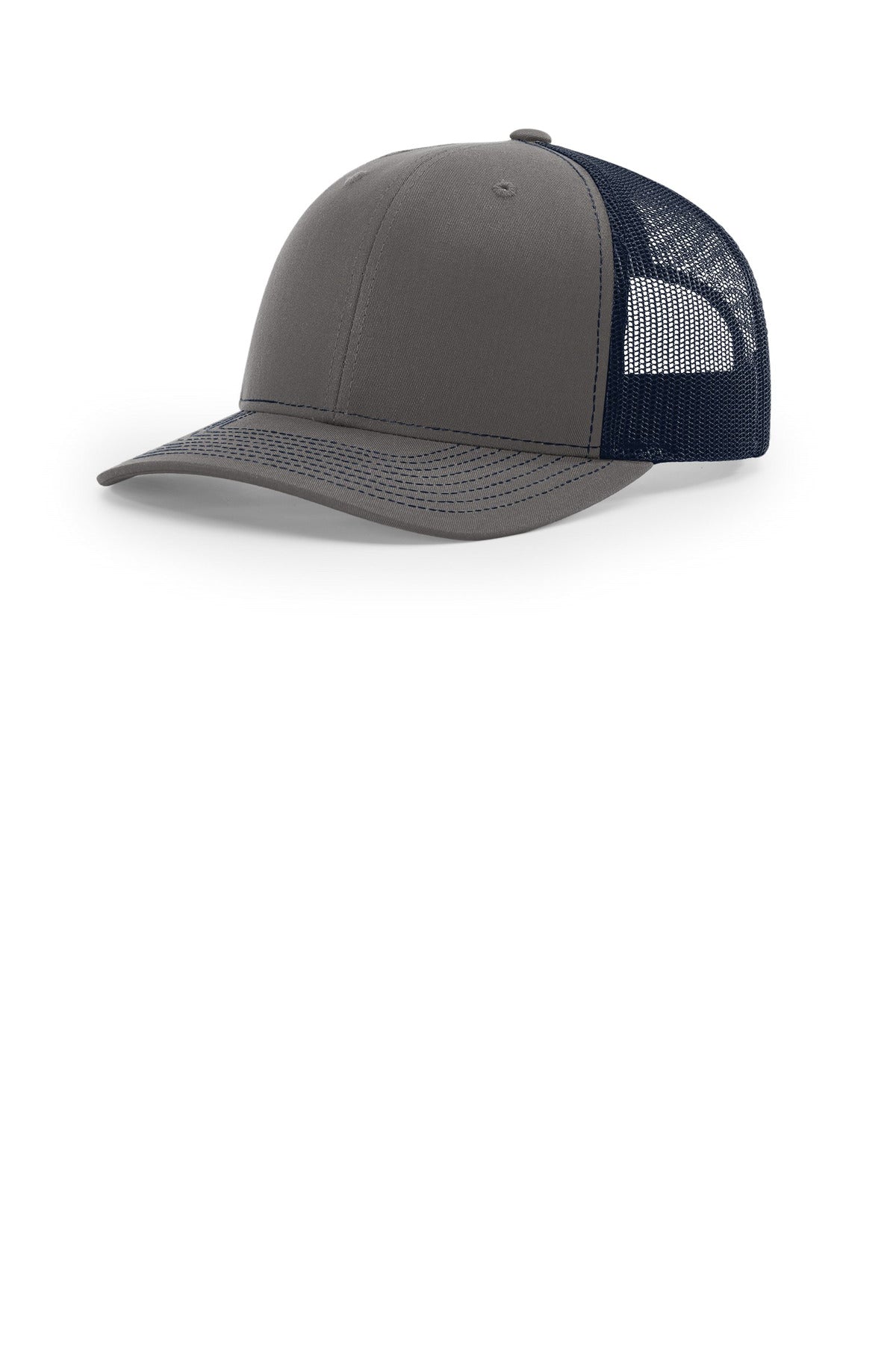 Richardson Trucker Cap 112 in Charcoal/ Navy