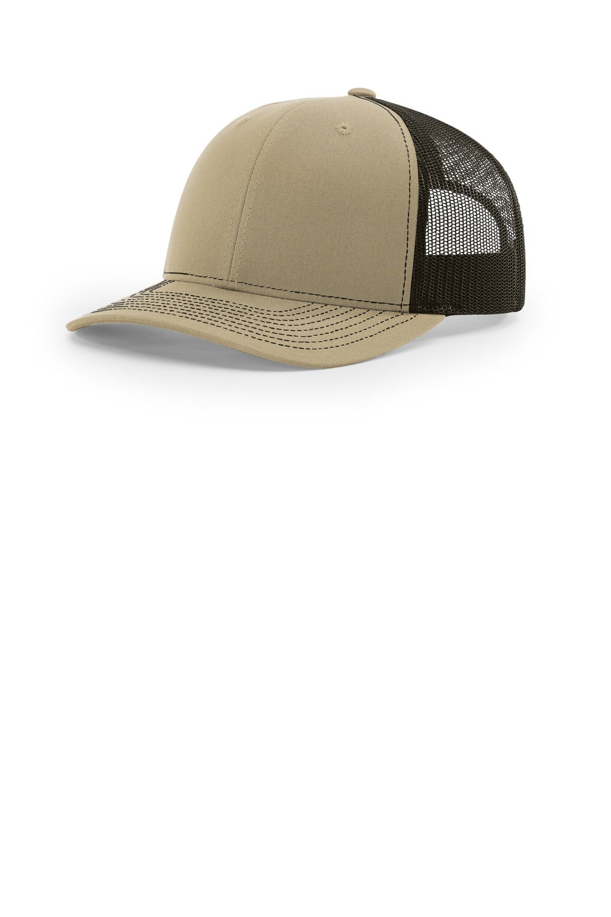 Richardson Trucker Cap 112 in Khaki/ Coffee