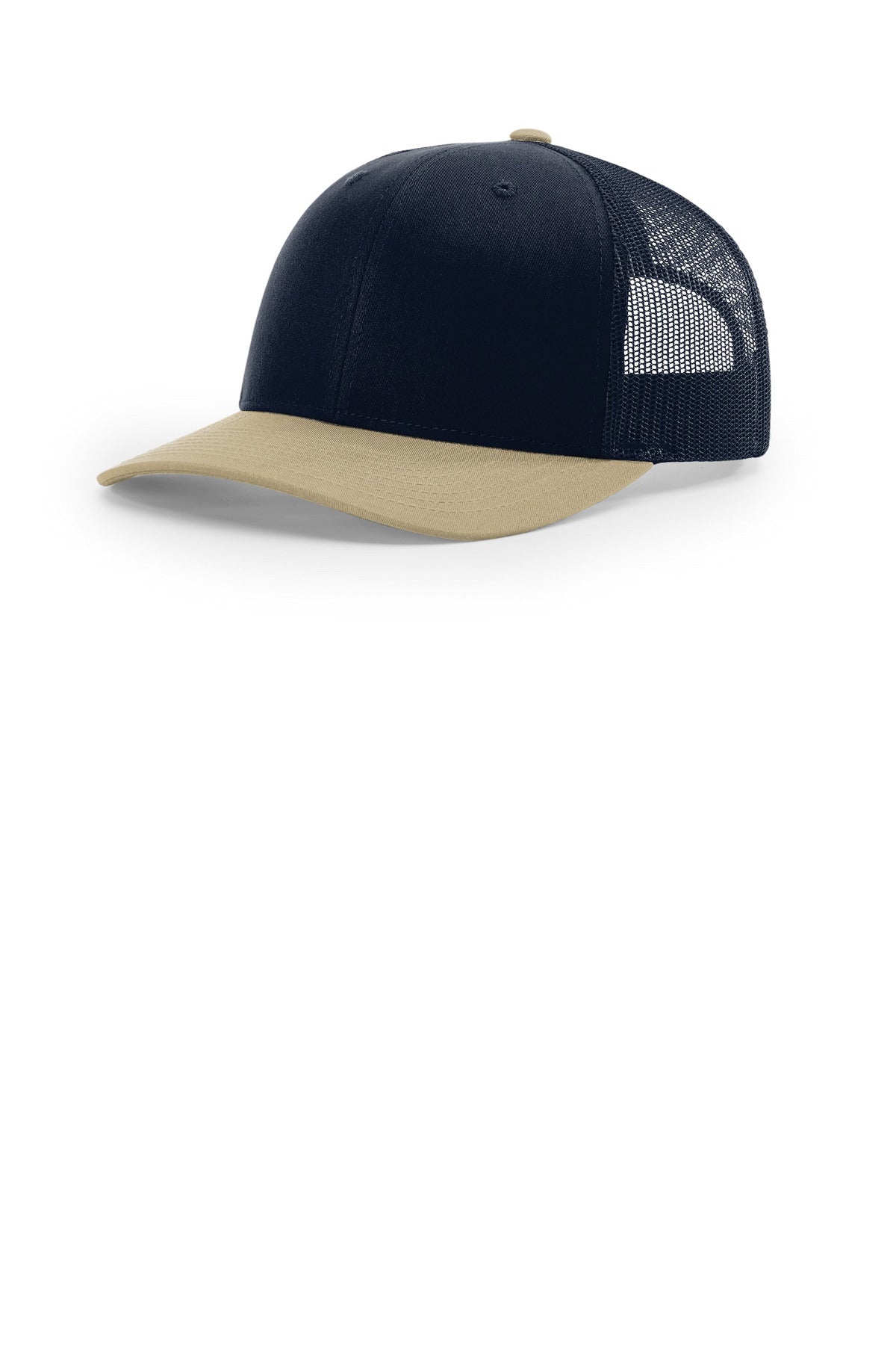 Richardson Trucker Cap 112 in Navy/ Navy/ Khaki