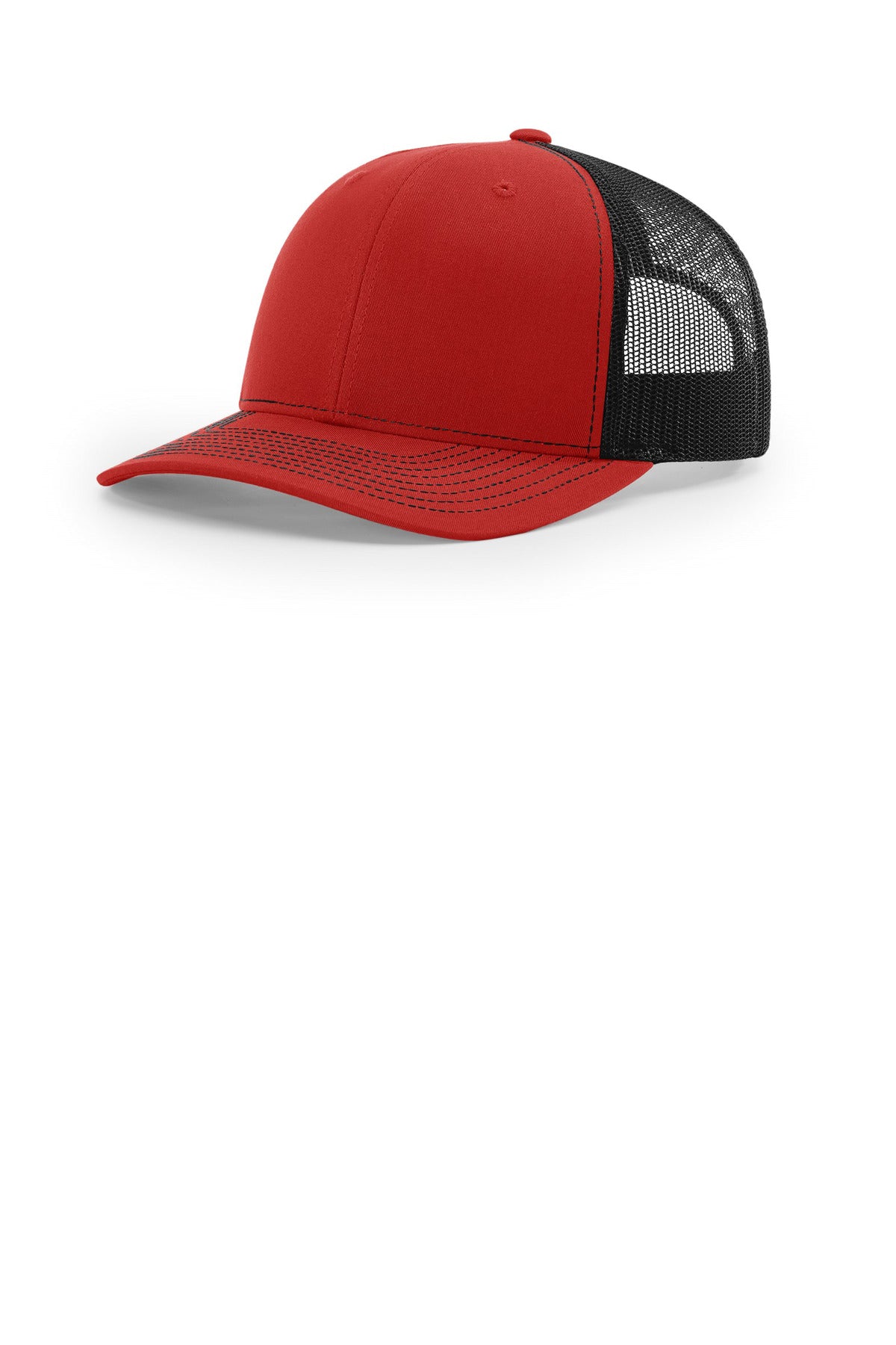 Richardson Trucker Cap 112 in Red/ Black