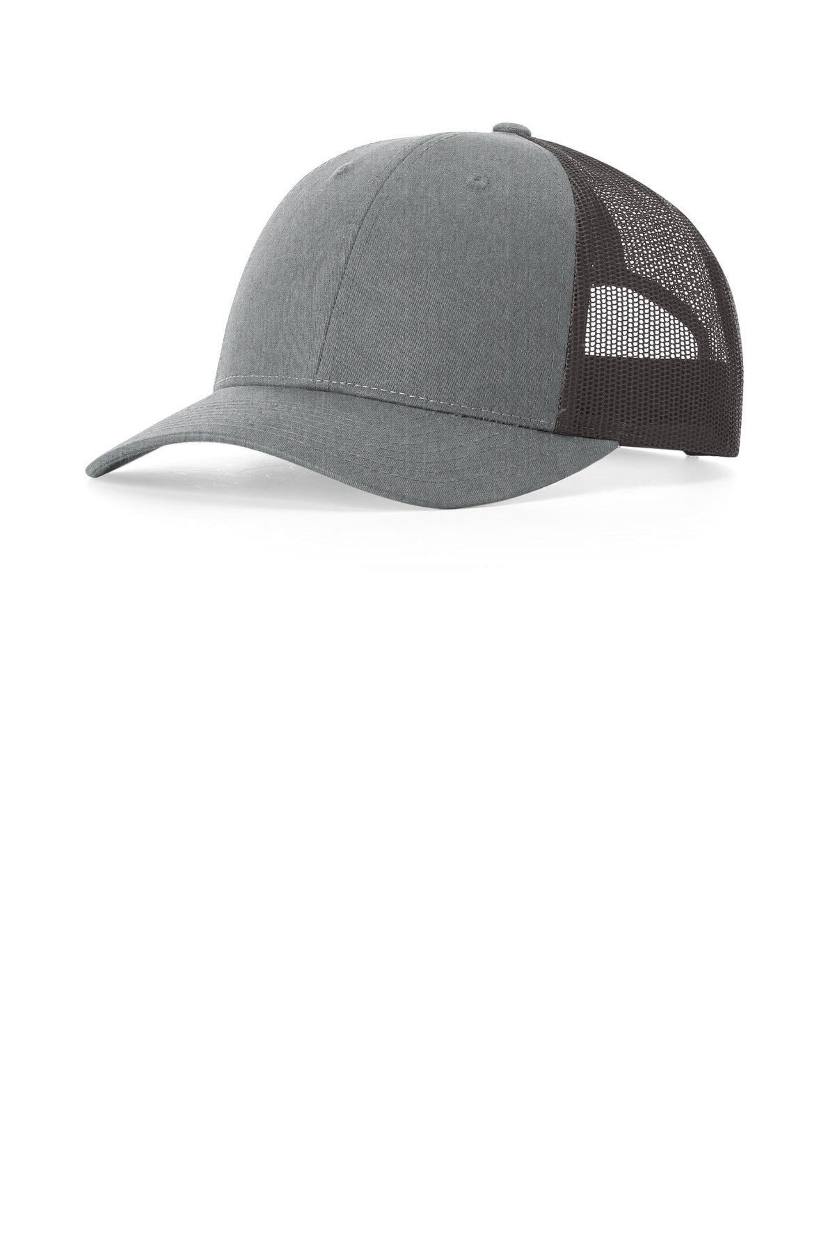 Richardson Low Pro Trucker 115 in Heather Grey/ Dark Charcoal