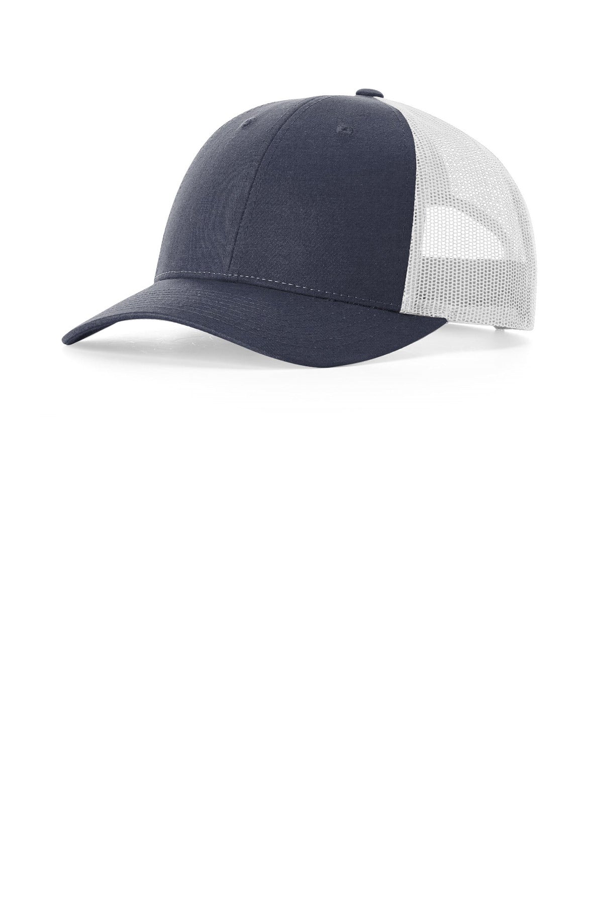 Richardson Low Pro Trucker 115 in Navy Heather/ Light Grey