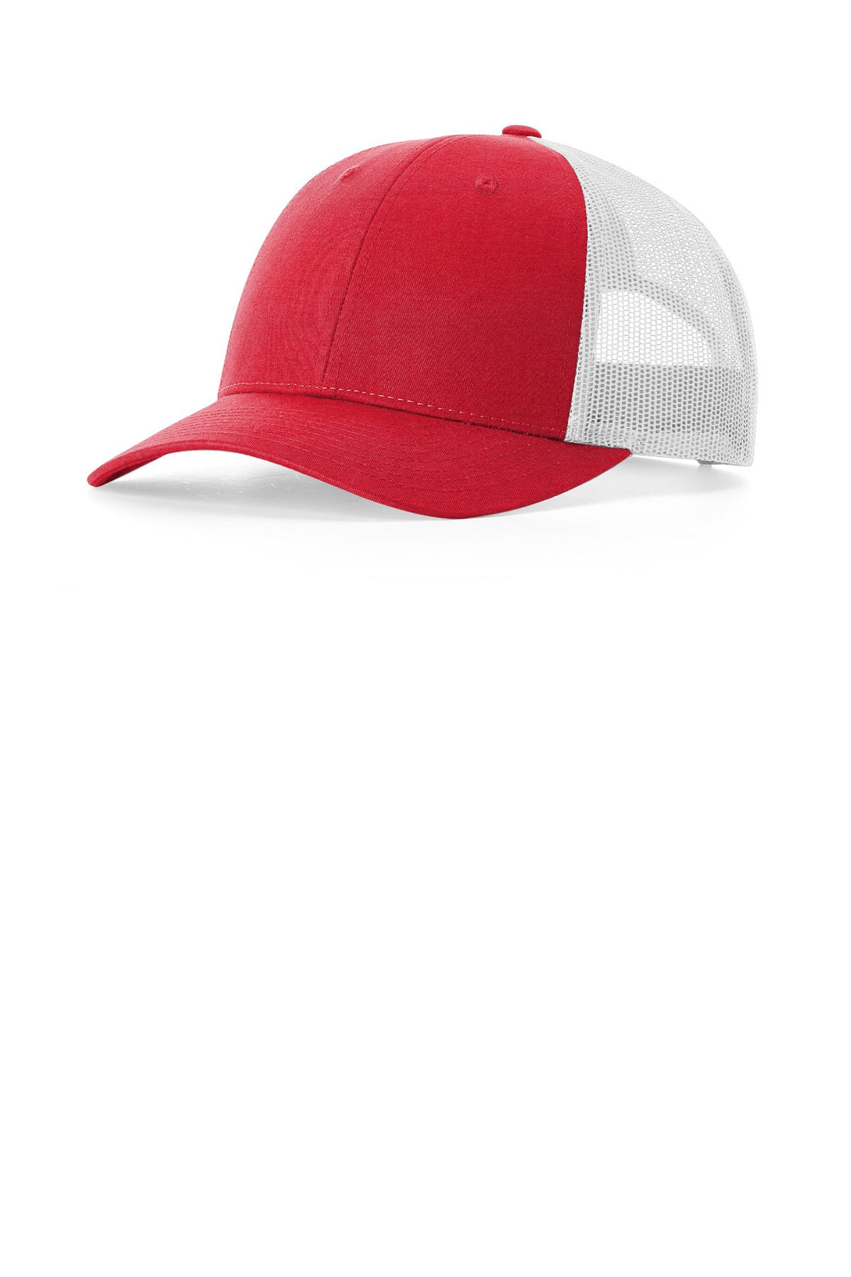 Richardson Low Pro Trucker 115 in Red Heather/ Light Grey