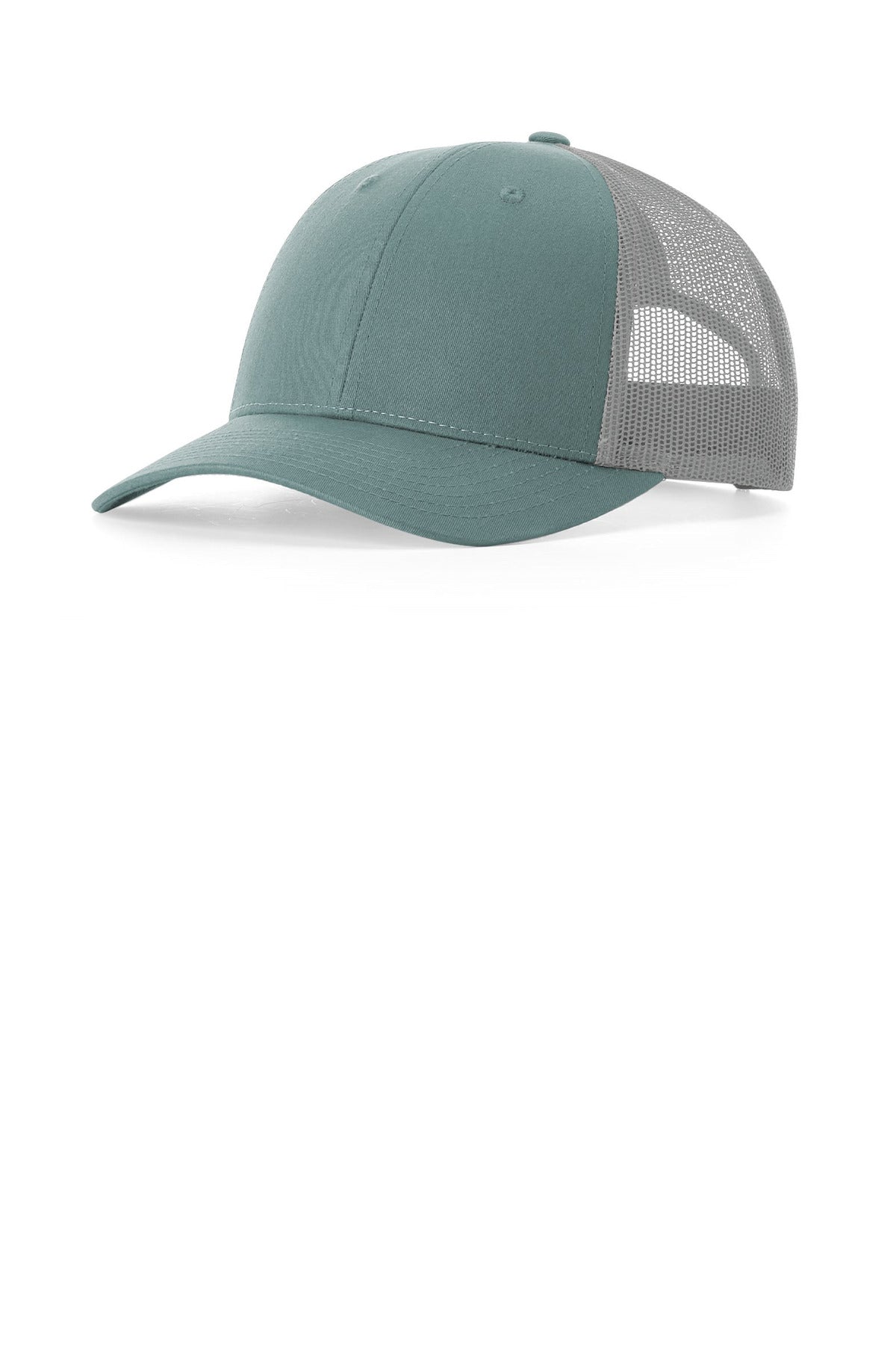 Richardson Low Pro Trucker 115 in Smoke Blue/ Aluminum