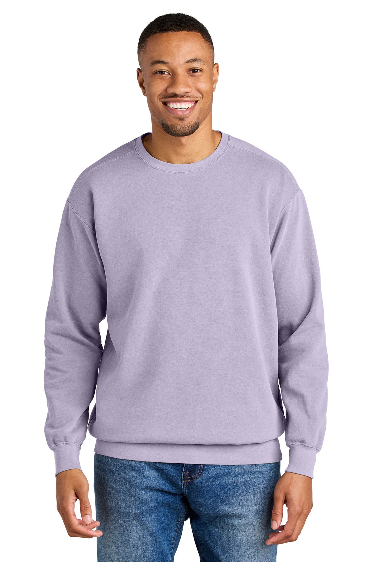 COMFORT COLORS  Ring Spun Crewneck Sweatshirt. 1566 in Orchid