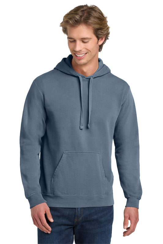 COMFORT COLORS  Ring Spun Hooded Sweatshirt. 1567 in Blue Jean