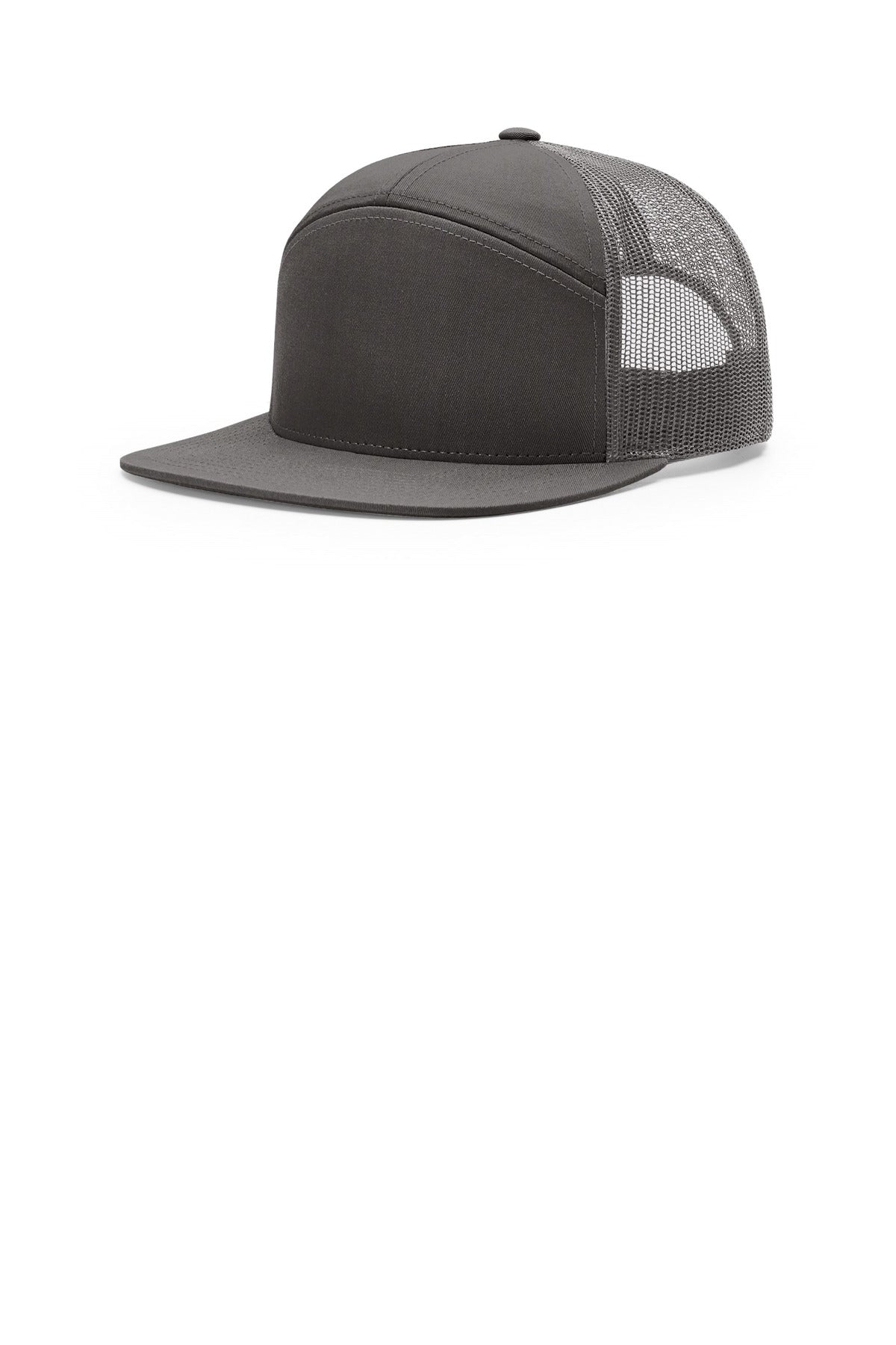 Richardson 7-Panel Trucker 168 in Charcoal