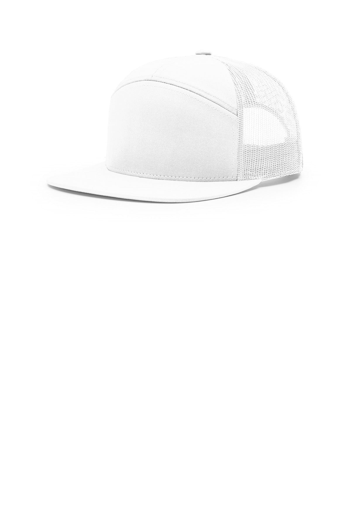 Richardson 7-Panel Trucker 168 in White