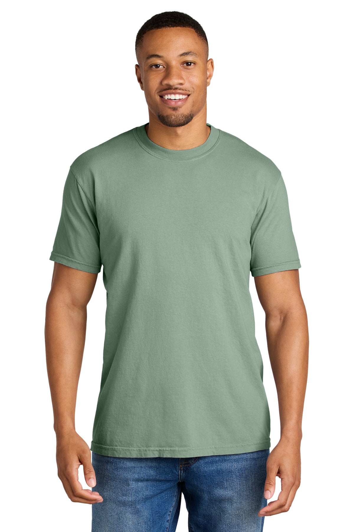 COMFORT COLORS  Heavyweight Ring Spun Tee. 1717 in Bay