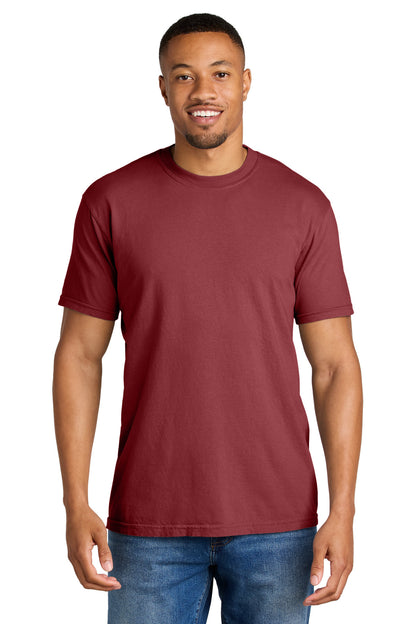 COMFORT COLORS  Heavyweight Ring Spun Tee. 1717 in Chili
