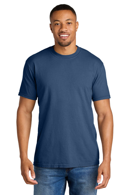 COMFORT COLORS  Heavyweight Ring Spun Tee. 1717 in China Blue
