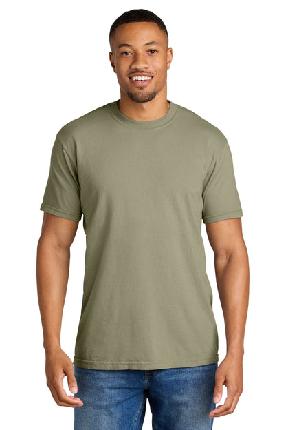 COMFORT COLORS  Heavyweight Ring Spun Tee. 1717 in Khaki