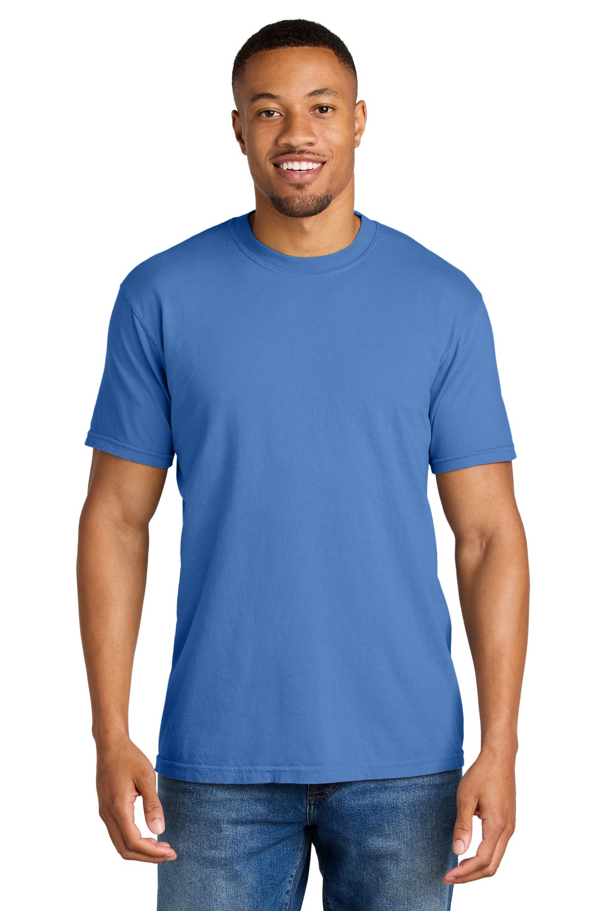 COMFORT COLORS  Heavyweight Ring Spun Tee. 1717 in Mystic