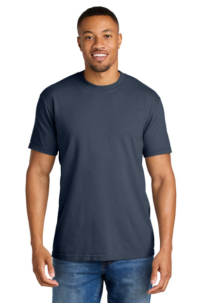COMFORT COLORS  Heavyweight Ring Spun Tee. 1717 in Navy