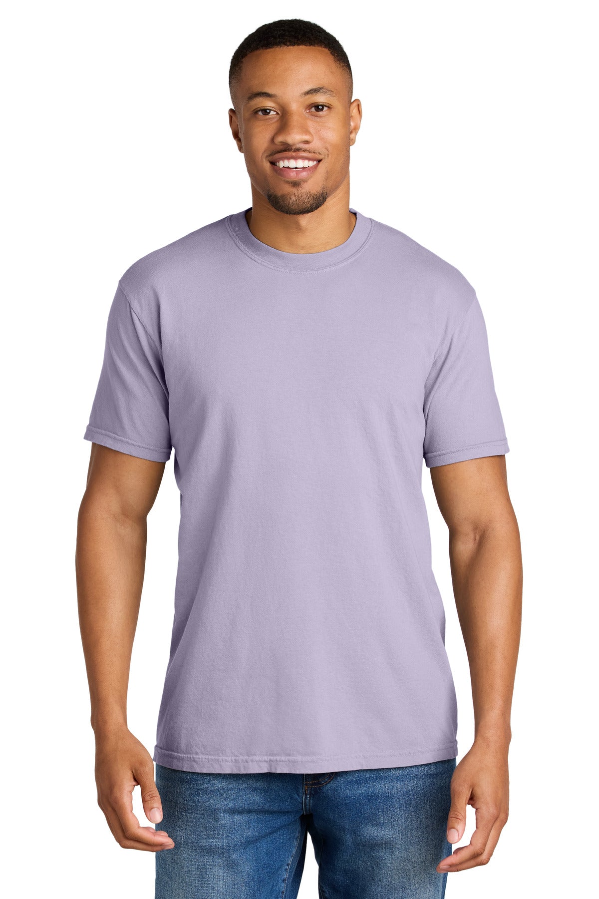 COMFORT COLORS  Heavyweight Ring Spun Tee. 1717 in Orchid
